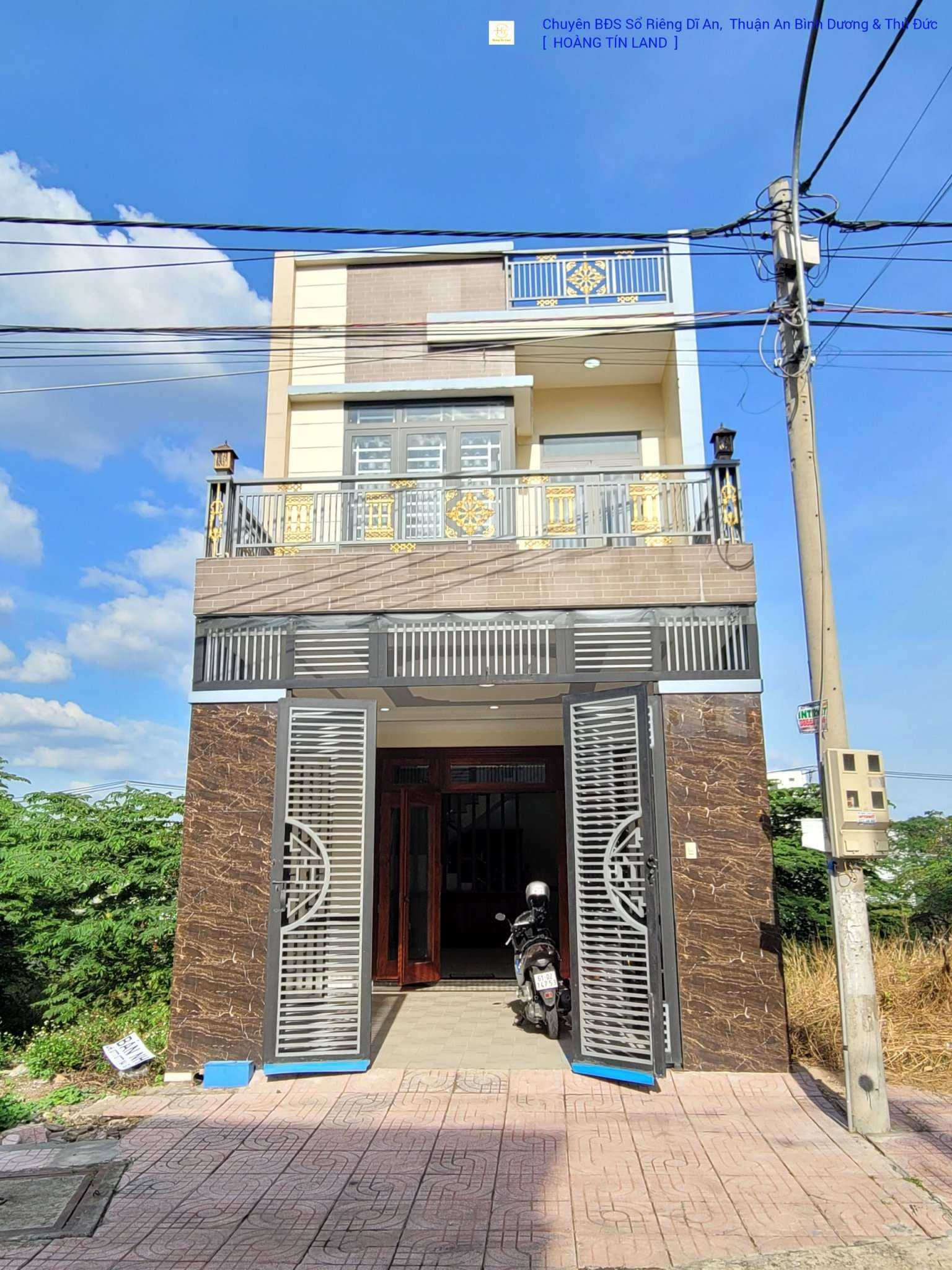 Bán nhà mới 1T1L 4.8x22m hoàn công, đường DC3 KDC Châu Thới p. Bình An