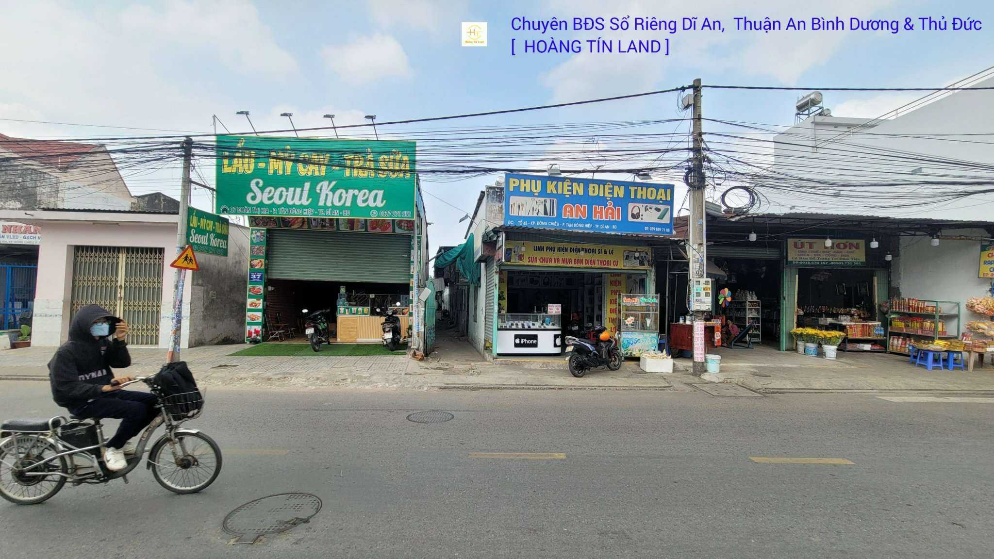 Bán dãy trọ 6.3x46m, mặt tiền Đoàn Thị Kia kế chợ thu nhập 20tr/th