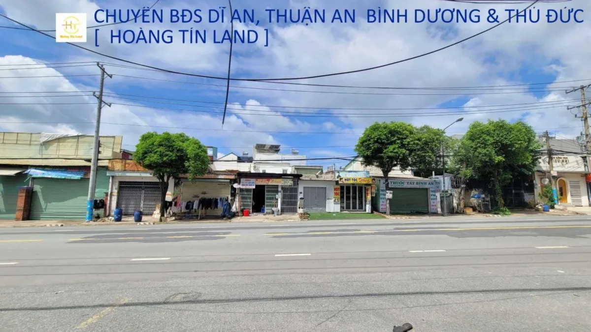 Bán nhà 3.4x21m cấp 4 mặt tiền ĐT.743A đối diện Phú Hồng Thịnh
