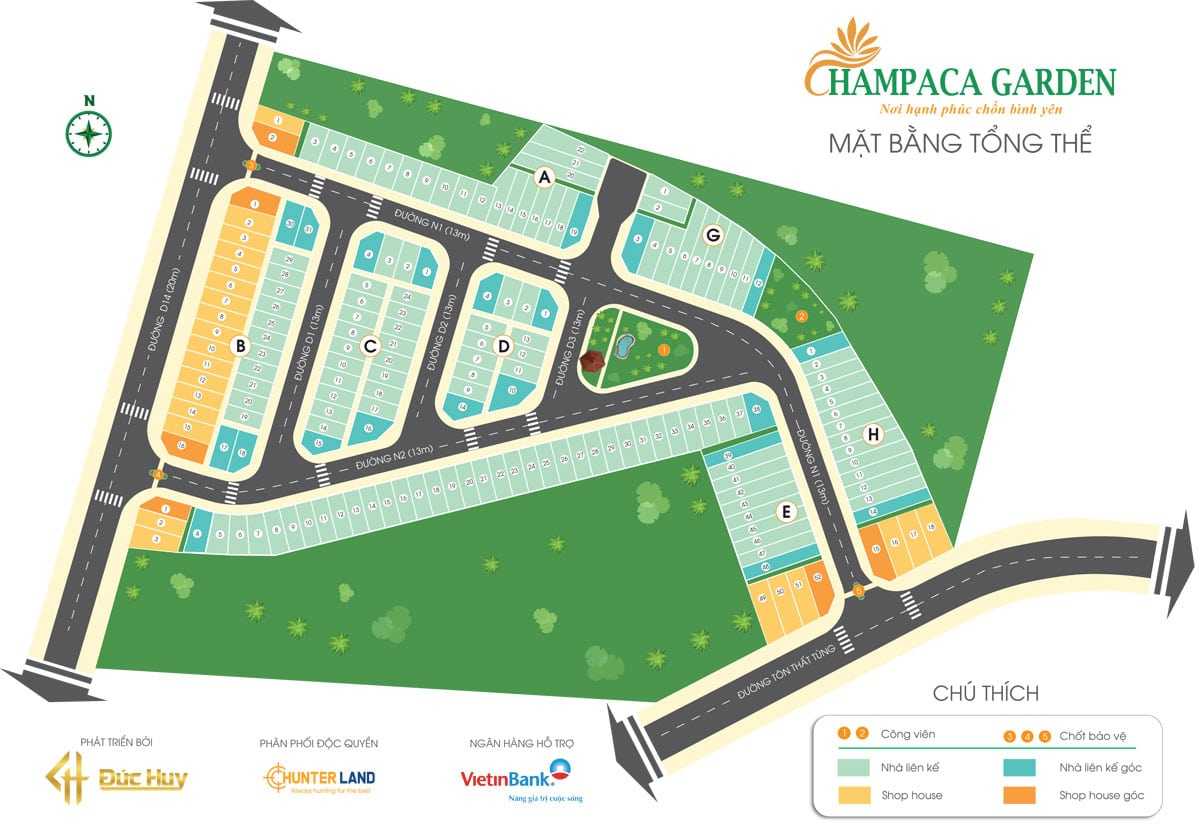 Bán nhà 1T1L 5x14m hoàn công Đường N2 Champaca đối diện công viên