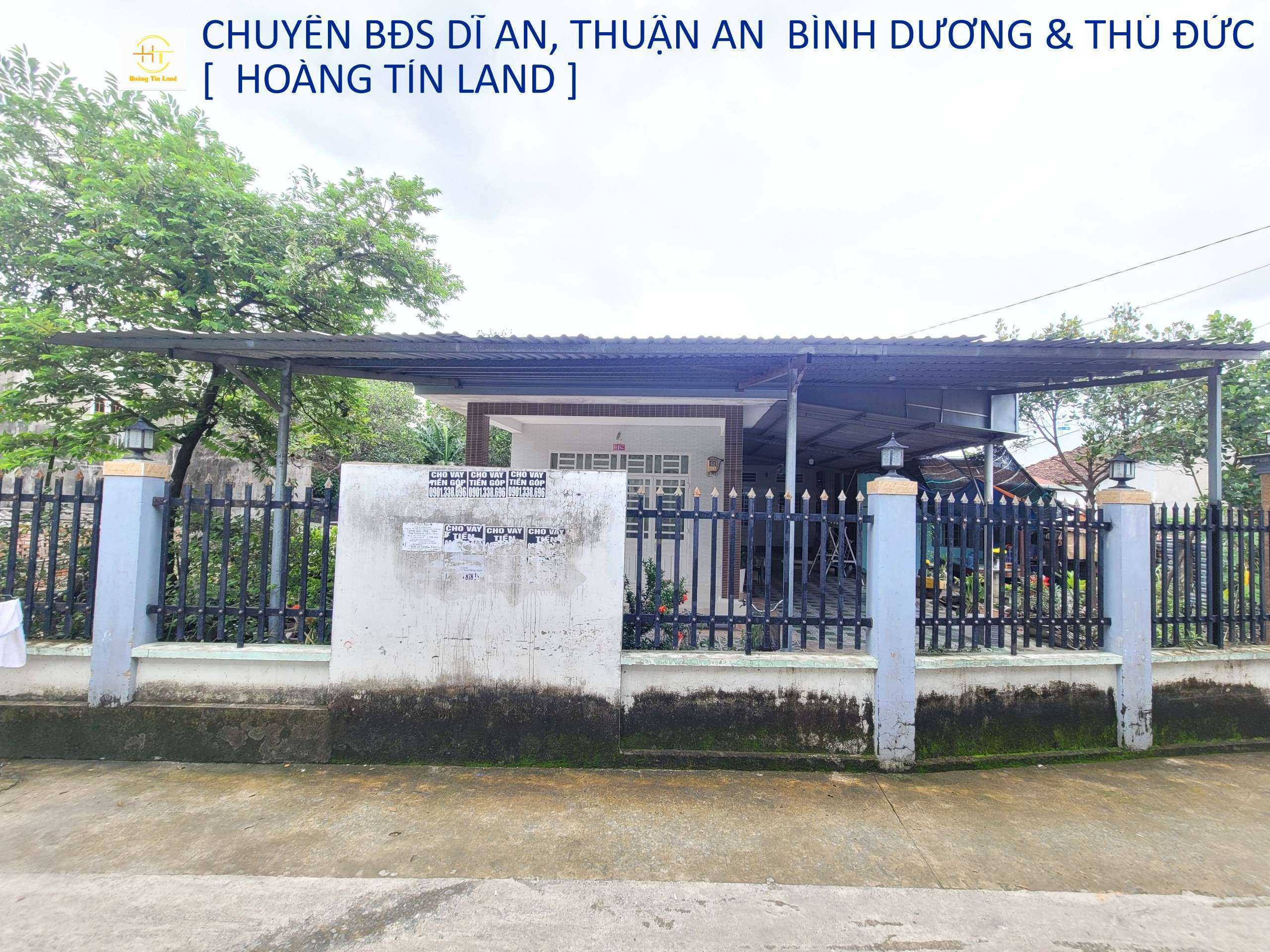 Bán nhà cấp 4 (11.7x24m), hẻm Nguyễn Văn Trỗi p. Dĩ An gần chợ Dĩ An 1