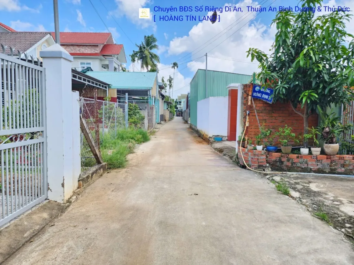 Bán đất 8x38m, mặt tiền Hưng Định 26 p.Hưng Định gần chợ Búng