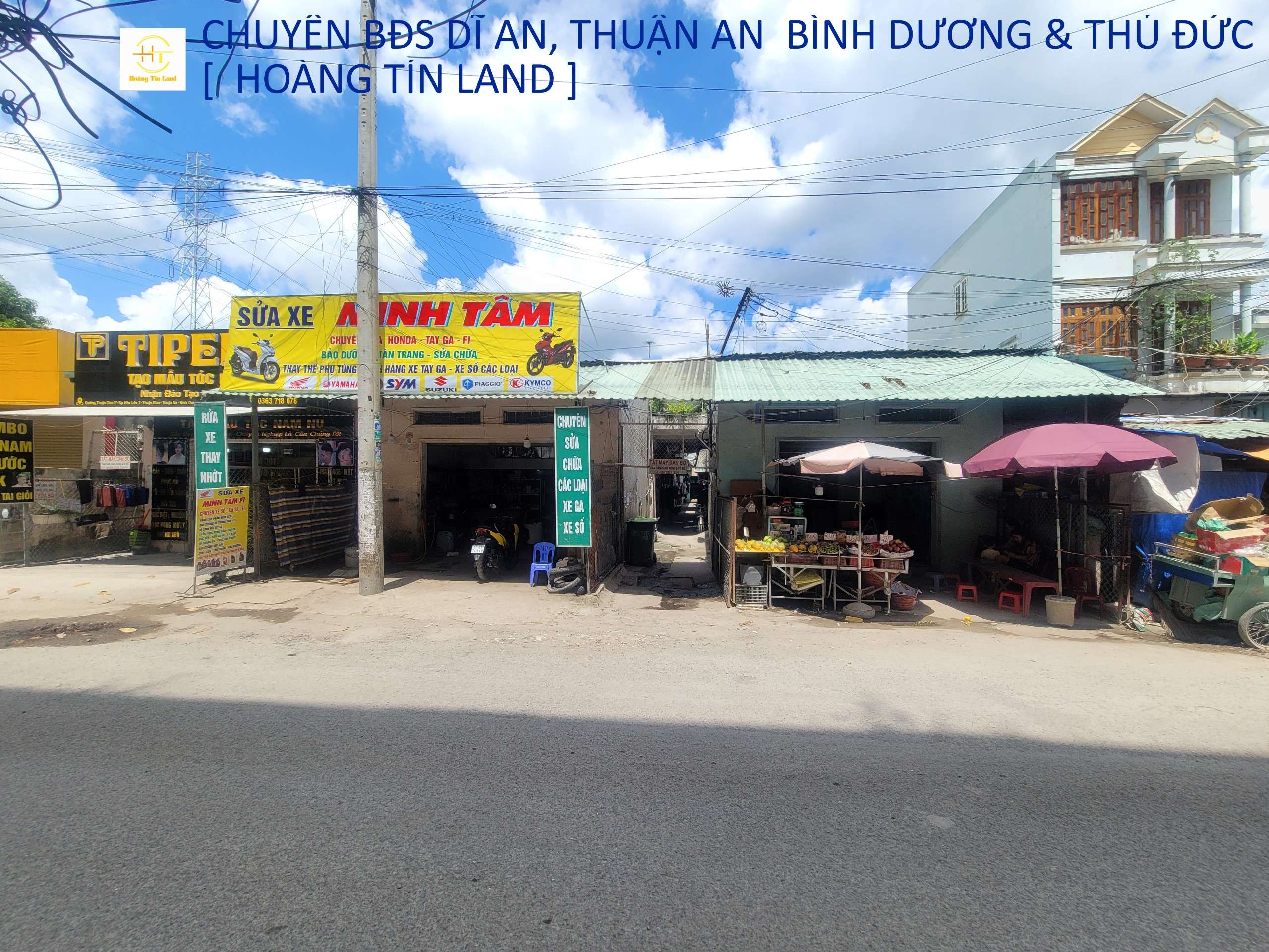 Bán dãy trọ 31x60m, mặt tiền Thuận Giao 17 p.Thuận Giao, thu nhập 75tr