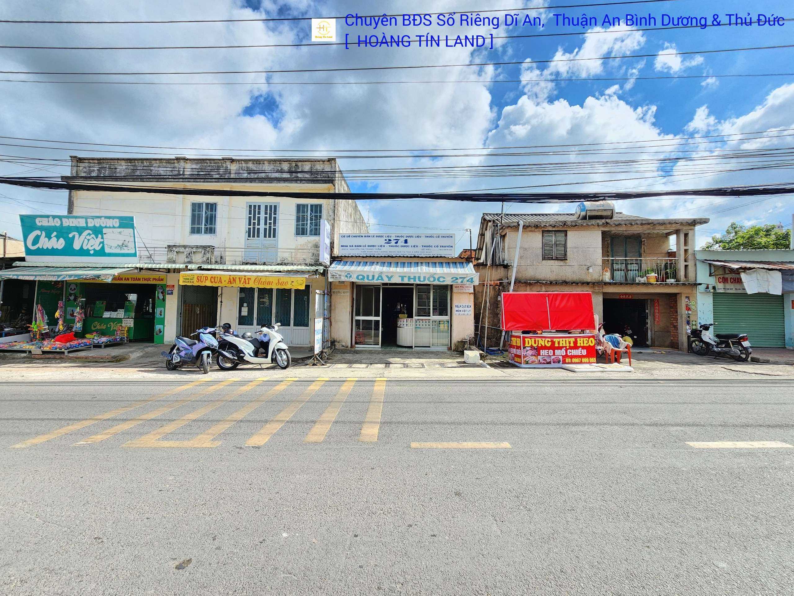 Bán nhà 5x46m cấp 4 mặt tiền Chòm Sao gần AEON Mall Bình Dương