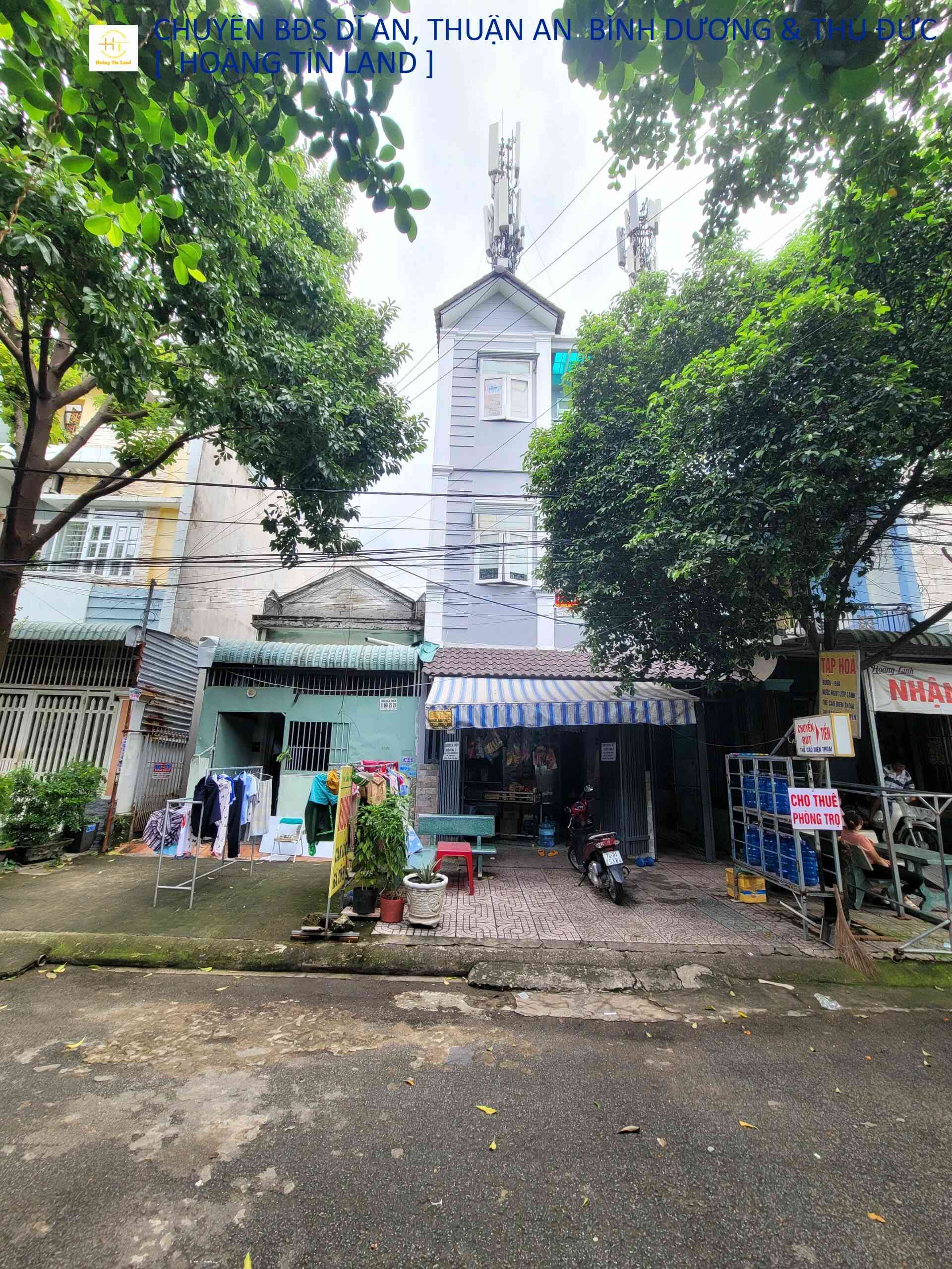 Bán nhà trọ 1T2L, đường số 2 KDC Đồng An 4 kế chợ Đồng An, thu 23tr/th