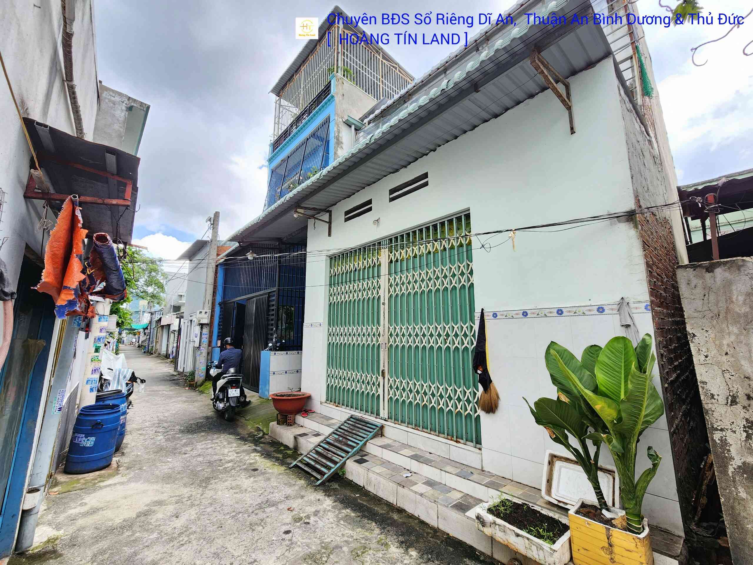 Bán nhà 1T1L & dãy trọ 12x15m hẻm Bình Hòa 3 p. Bình Hòa, thu 15tr/th