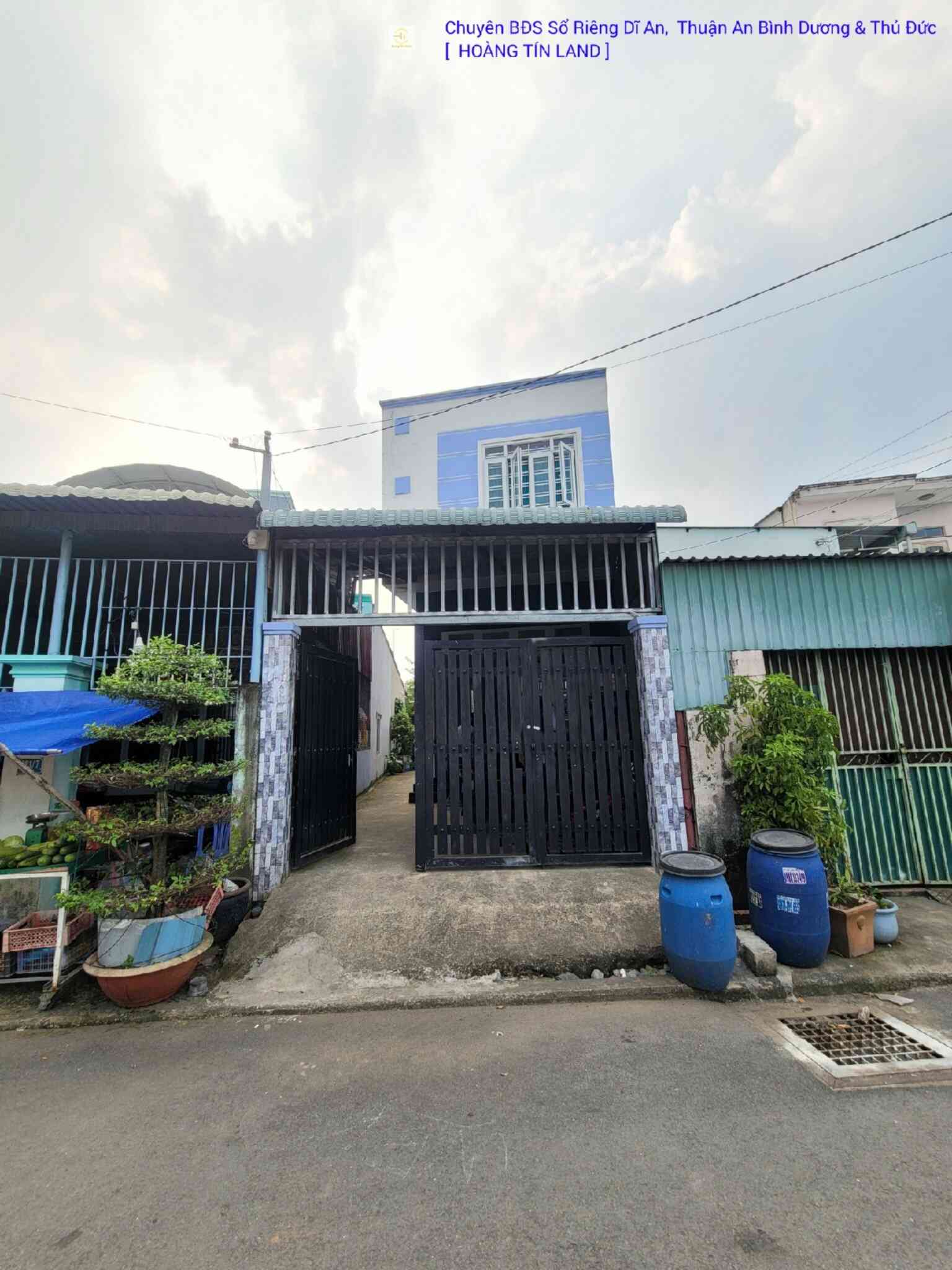 Bán nhà 1T1L 4.1x25m nở hậu 11m, hẻm ĐT.743A gần chợ Bình An