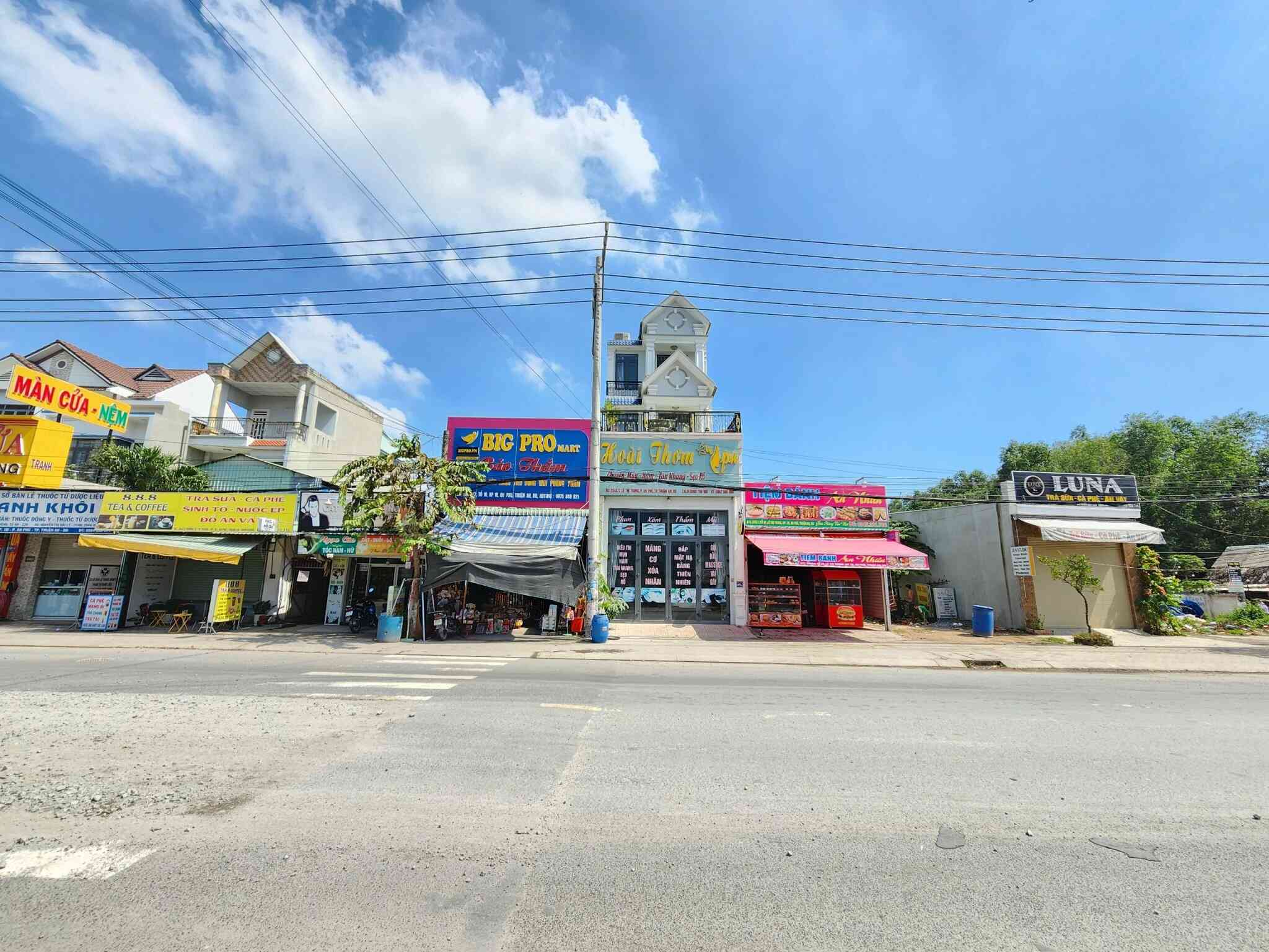 Bán nhà 1T2L 5x25m mặt tiền Lê Thị Trung đối diện Trường cấp 3