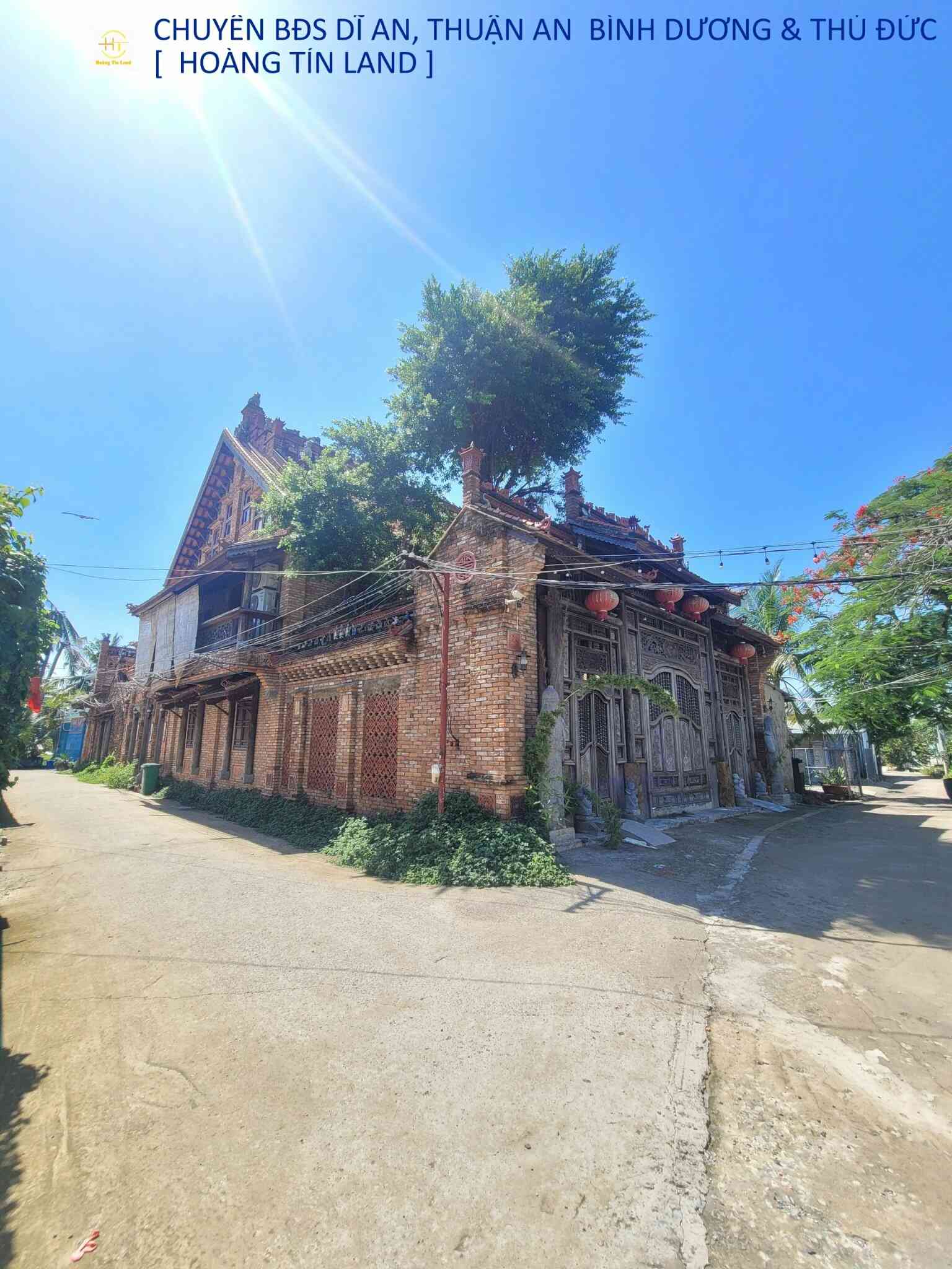 Bán căn góc biệt thự cổ 10x30m P. Vĩnh Phú kế Sông Sài Gòn