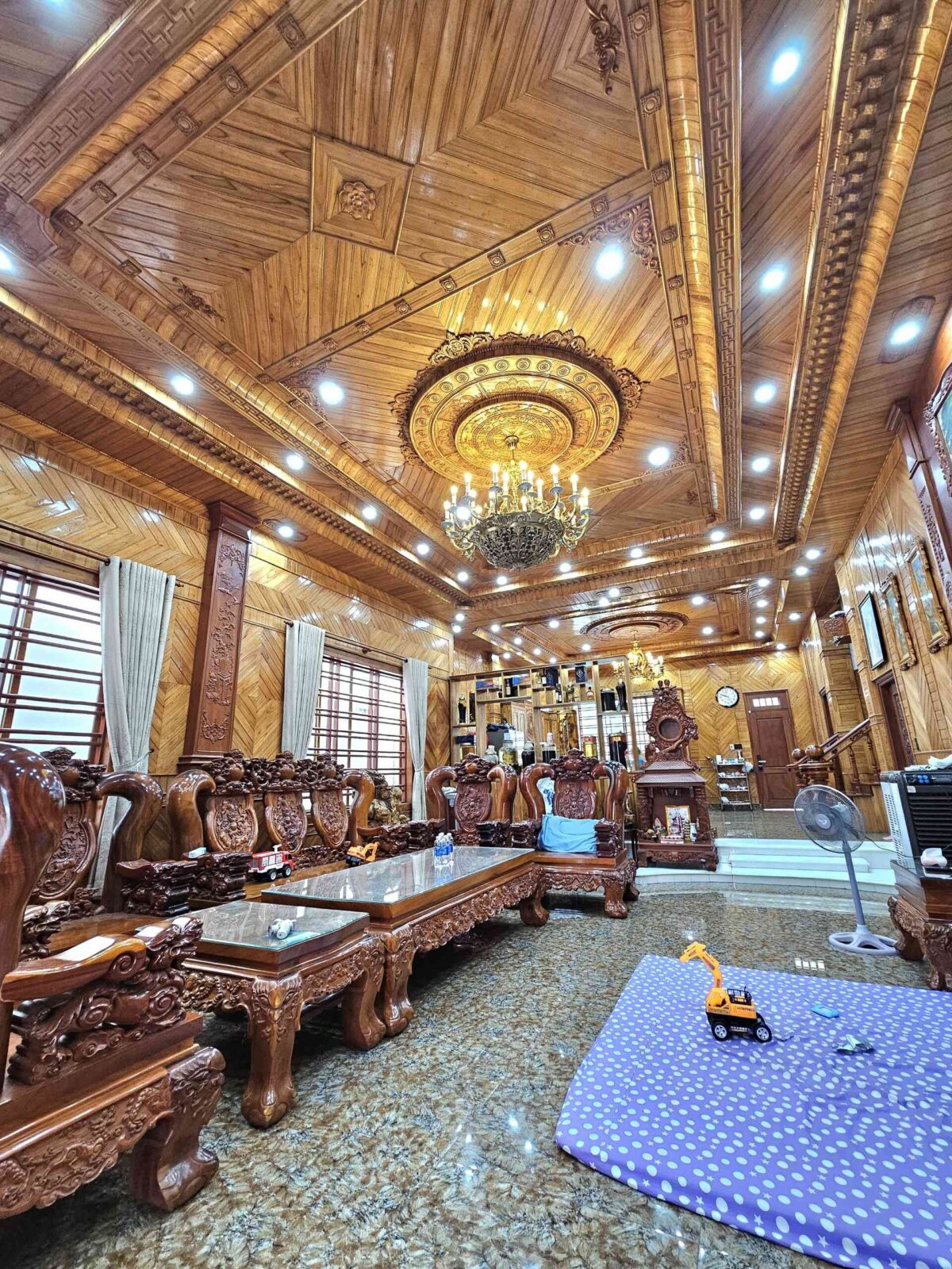 Bán nhà gỗ đỏ 1T1L+lửng 10x20m hoàn công Đường N3 KDC An Thạnh p. An Thạnh