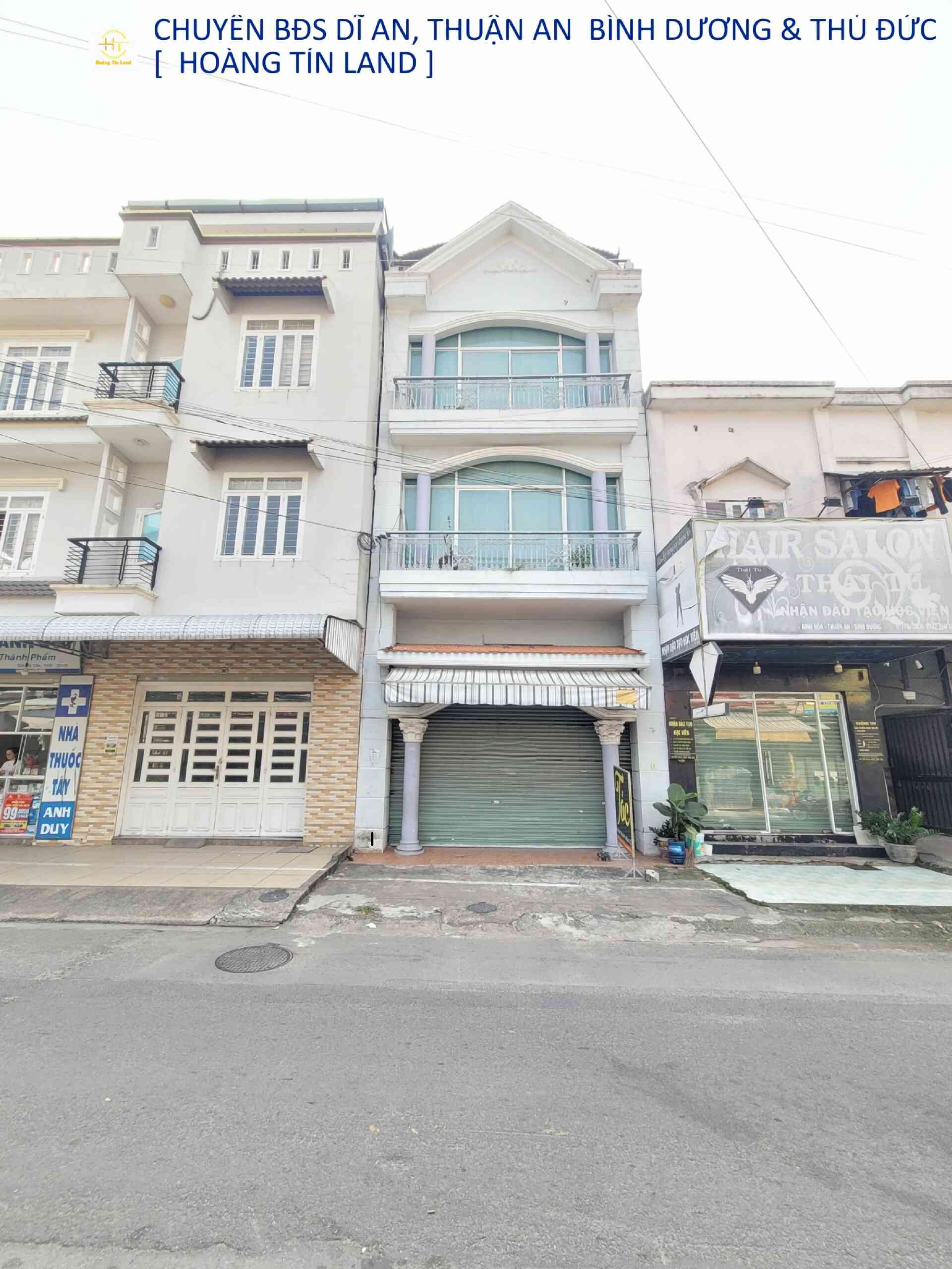 Bán nhà 1T3L 5.6x24m hoàn công mặt tiền sầm uất Bình Hòa 24 gần chợ Đồng An