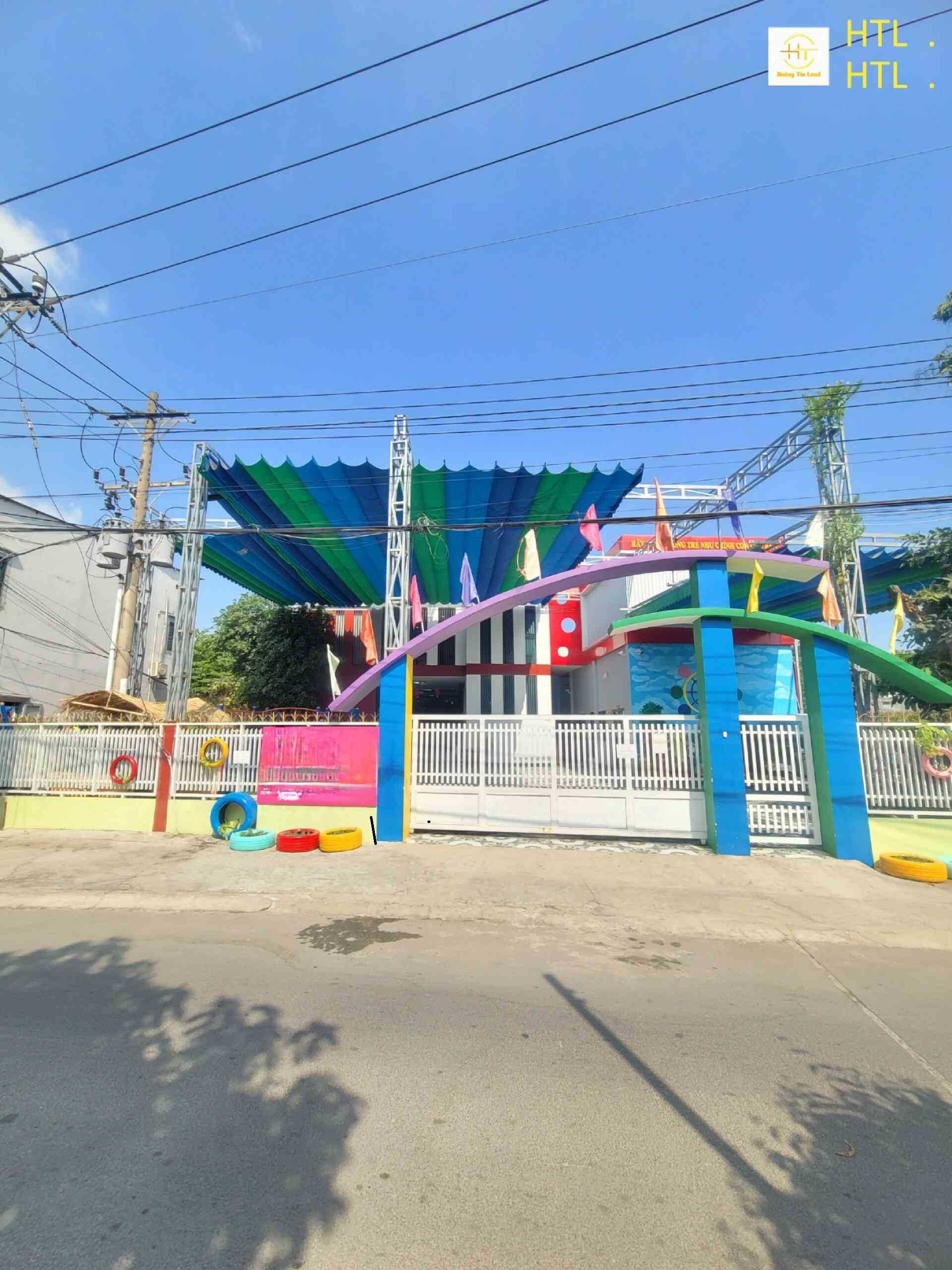 Bán nhà trường mầm non 1T2L 20x39m hẻm ĐT.743B p.Tân Đông Hiệp thu 35tr/th