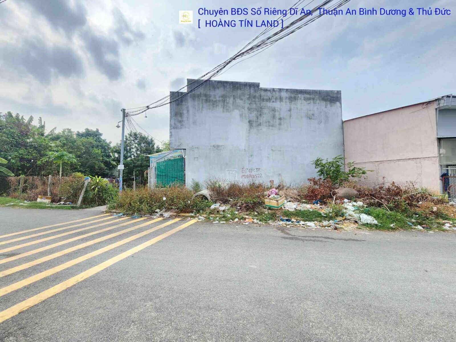 Bán lô góc 4.1x15m, mặt tiền An Thạnh 55 gần chợ Búng