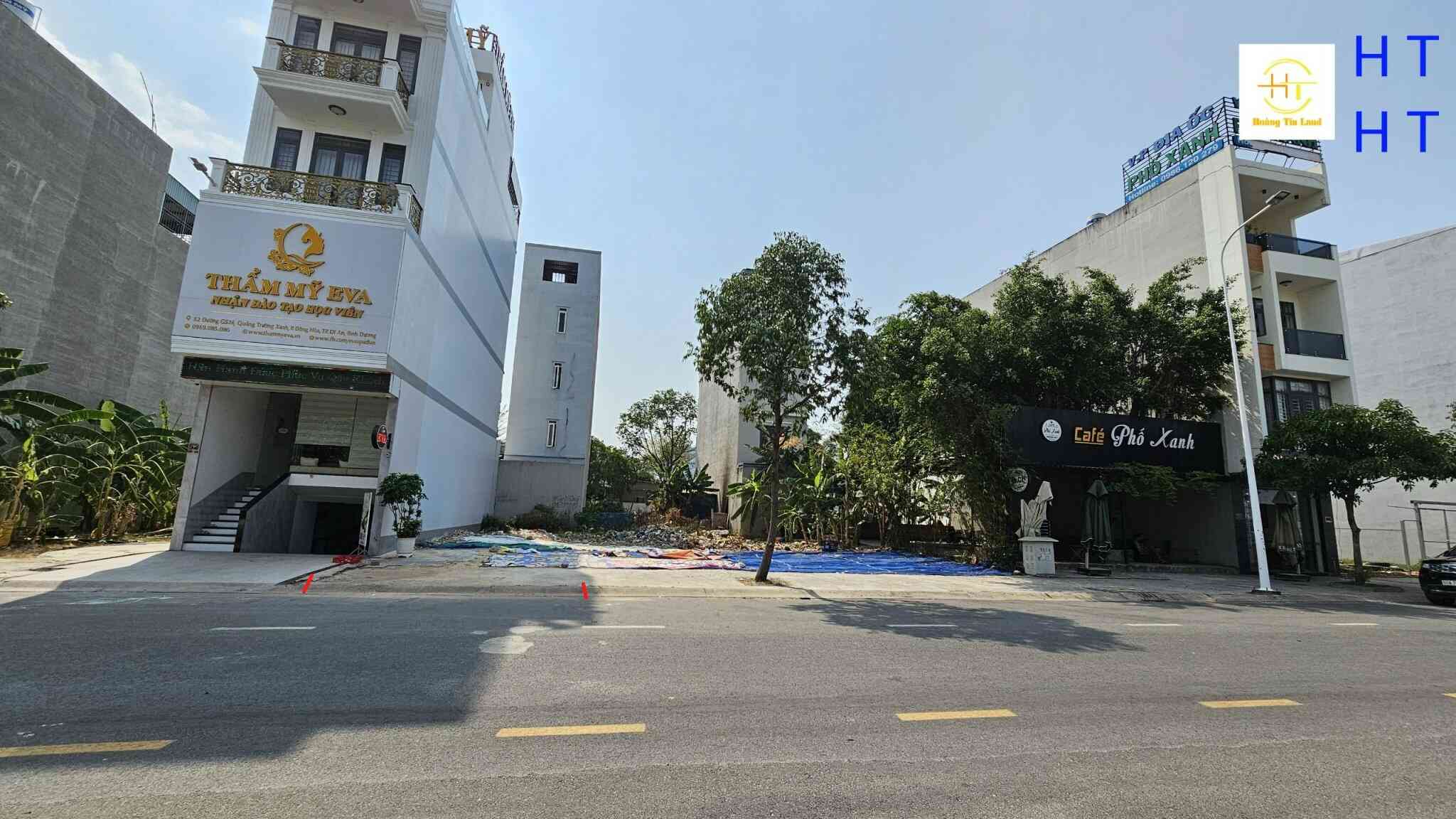 Bán đất 9x18m, mặt tiền đường GS24 p. Đông Hòa gần GO Dĩ An