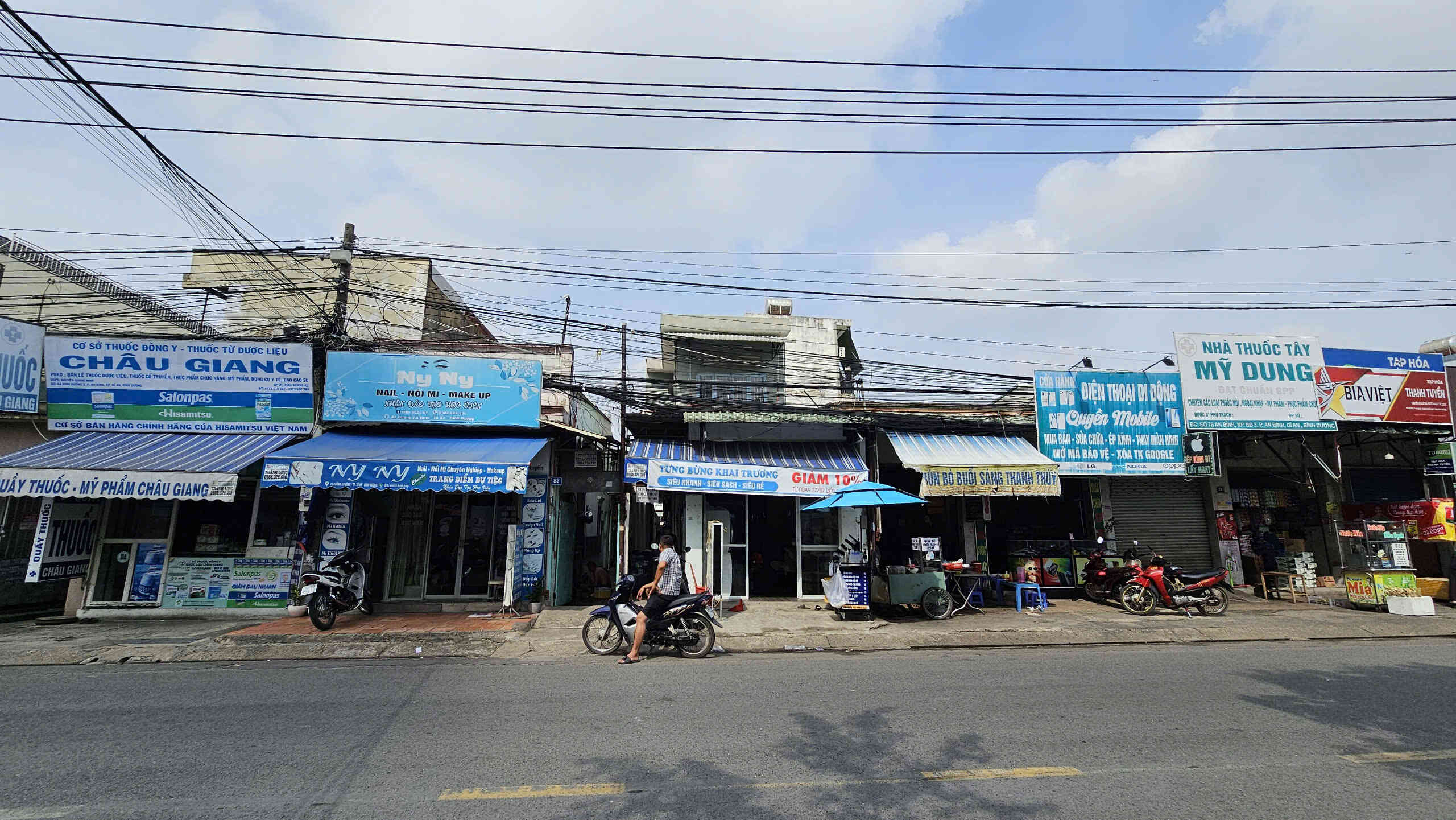 Bán dãy trọ 4.6x55m hoàn công, mặt tiền đường An Bình, thu nhập 30tr/th