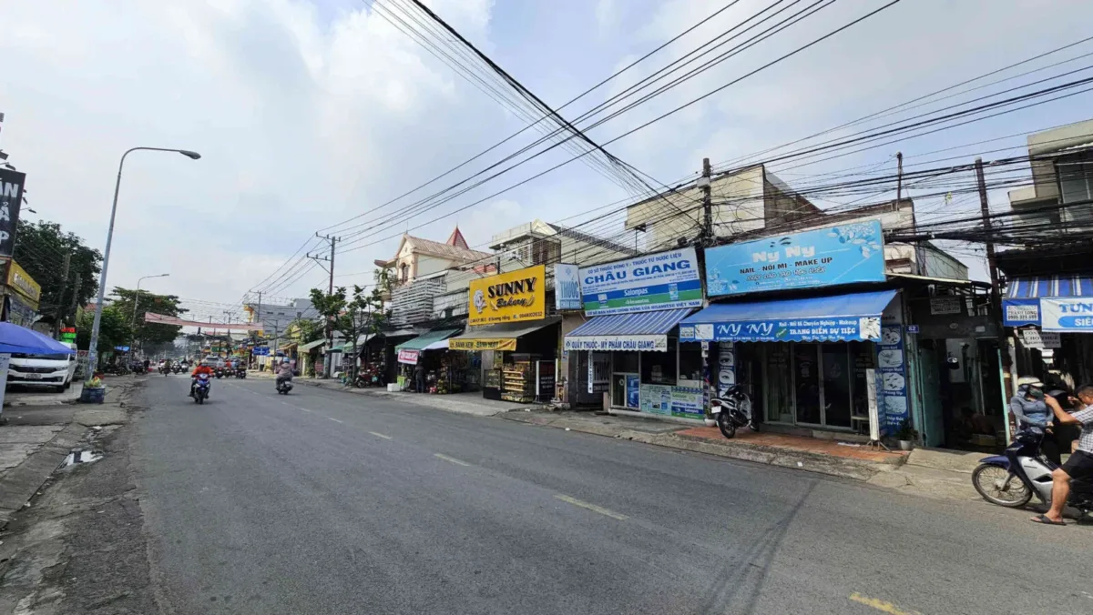 Bán dãy trọ 4.6×54.7m hoàn công, mặt tiền An Bình, thu nhập 30tr/th
