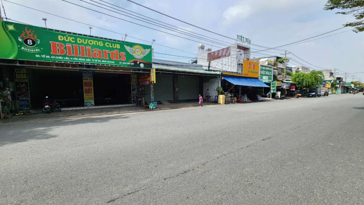 Bán nhà cấp 4 (10x25m), mặt tiền đường số 5 p.Tân Đông Hiệp gần chợ Thông Dụng