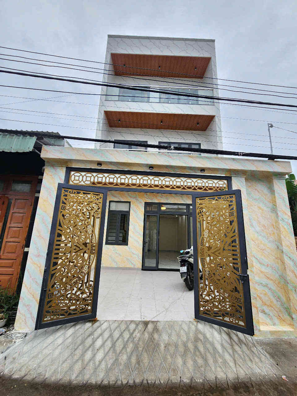 Nhà mới 1T2L 5.4x12.5m hoàn công, hẻm Bùi Thị Cội p.Tân Đông Hiệp