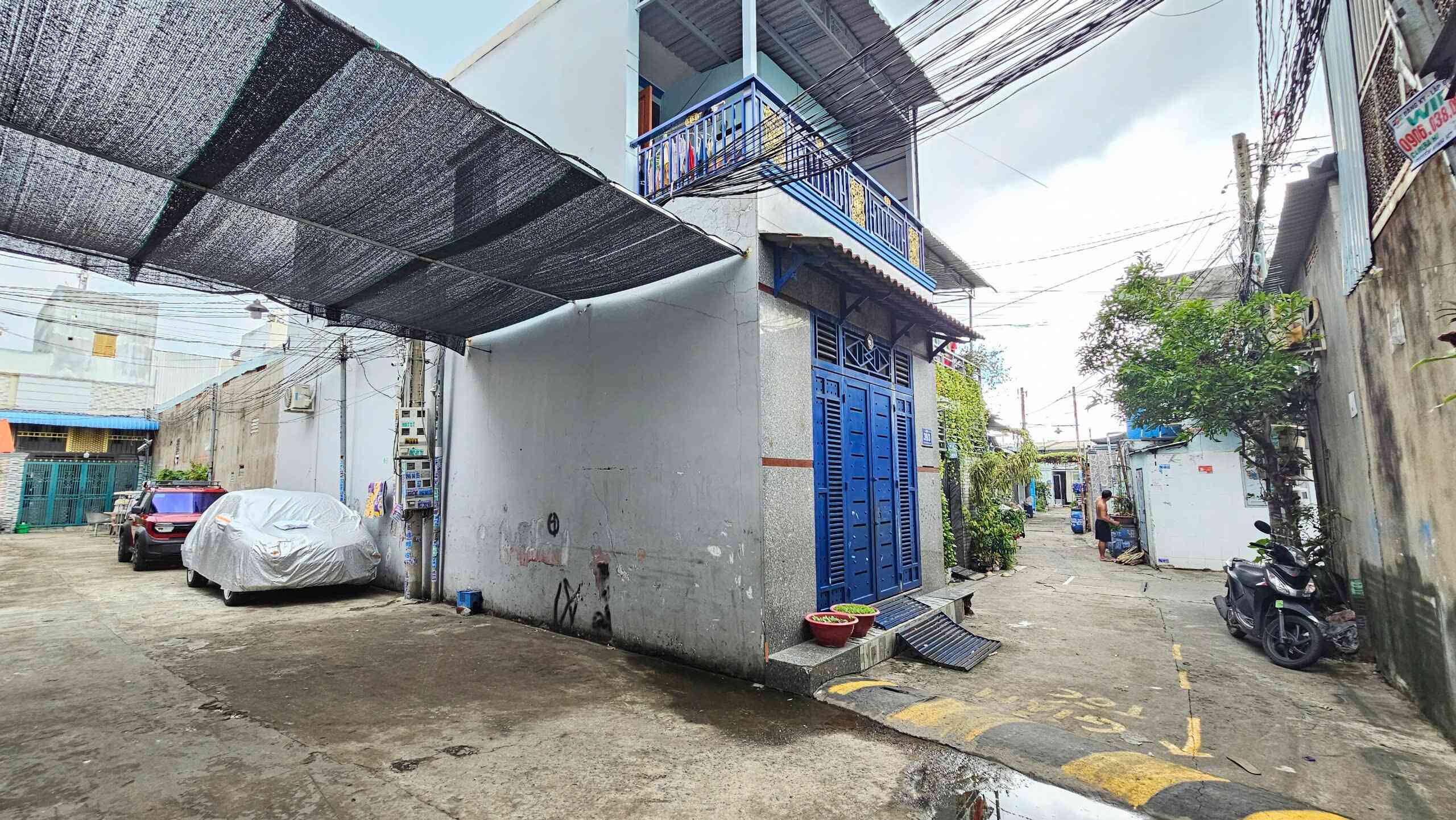 Bán căn góc 1T1L và dãy trọ 5.5x48m, hẻm ĐT.743B p.Dĩ An gần Vincom 550, thu 15tr/th