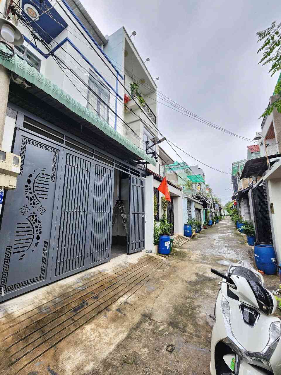 Bán nhà 1T1L+tum 5x16.7m hoàn công, hẻm Cách Mạng Tháng 8 p. Lái Thiêu