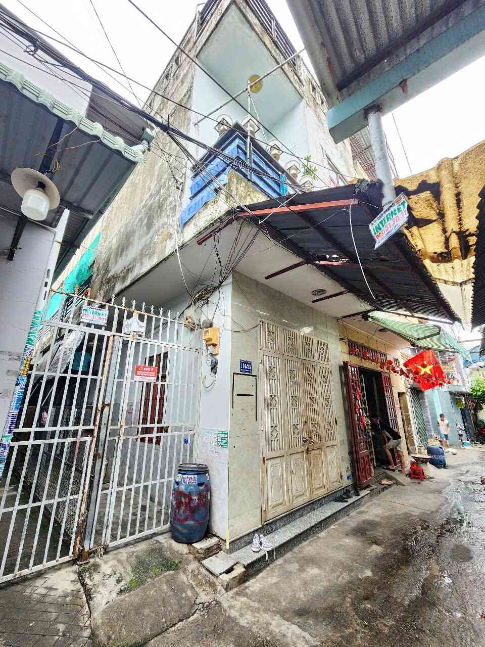 Bán nhà 1T1L 4.5x16m, hẻm Phạm Hữu Lầu p. Dĩ An gần chợ Xóm Vắng, thu nhập 7tr/th