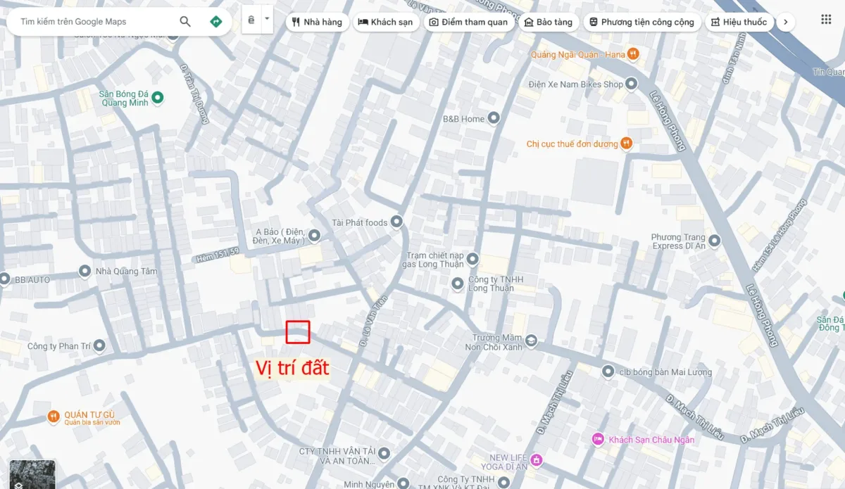 Bán nhà cấp 4 (5x25m), hẻm Lê Văn Tiên p. Tân Đông Hiệp