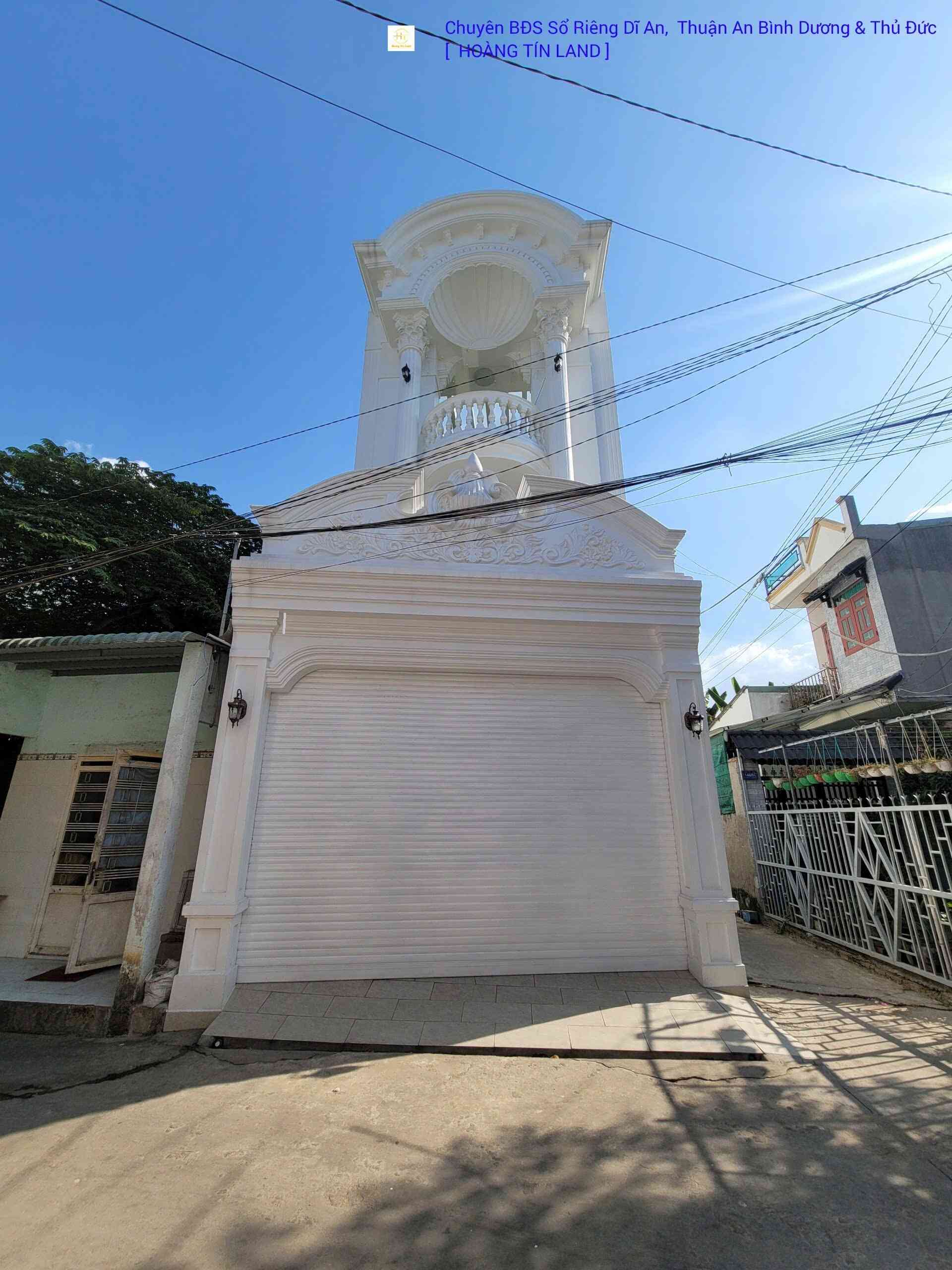 Bán nhà 1T2L 5.4x26m, hẻm Nguyễn Thái Học p. Tân Đông Hiệp gần chợ Dĩ An 1