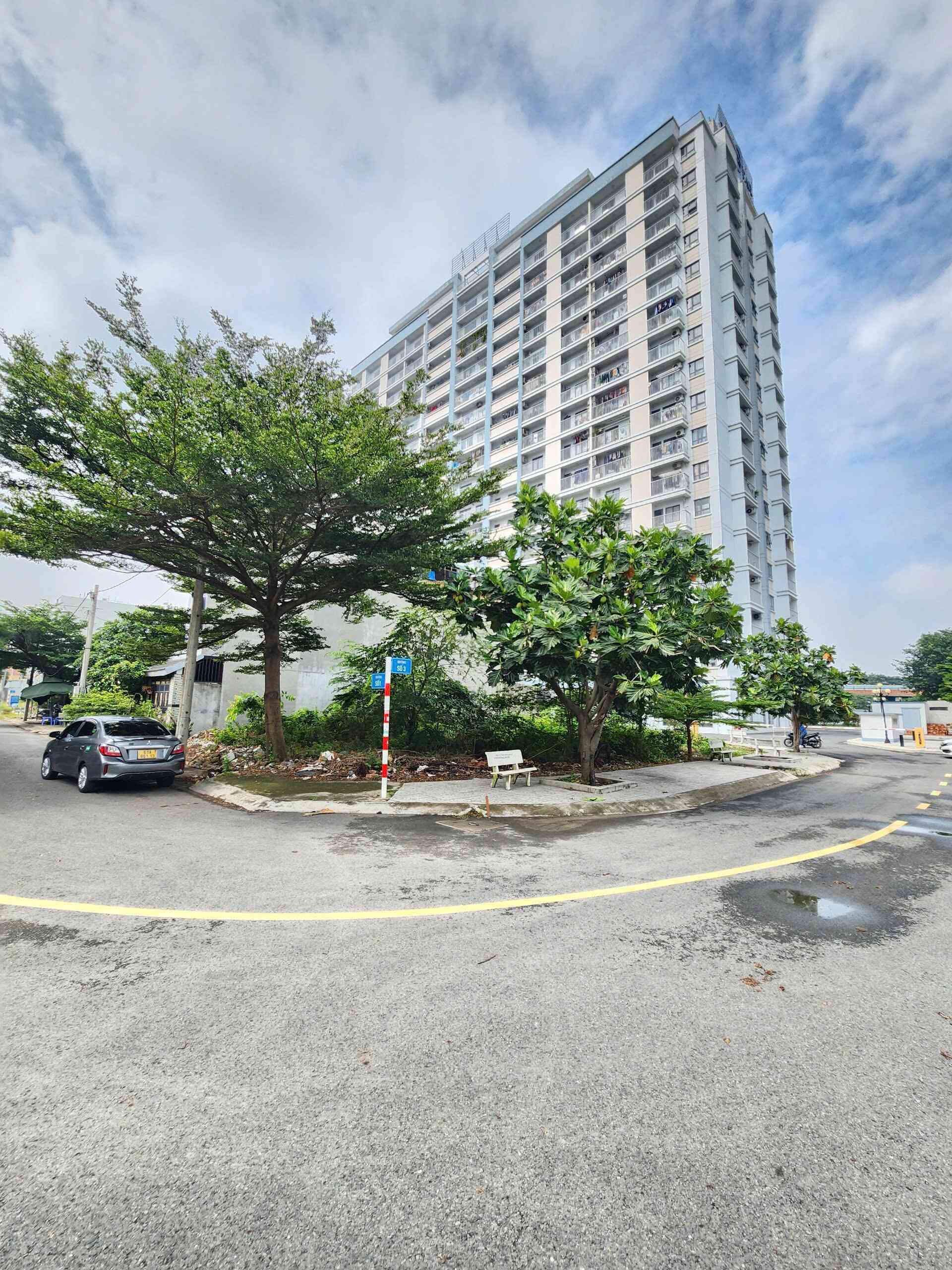 Bán lô góc 6.5x25m, đường số 1 KDC Quốc Vương p. An Phú kế chung cư