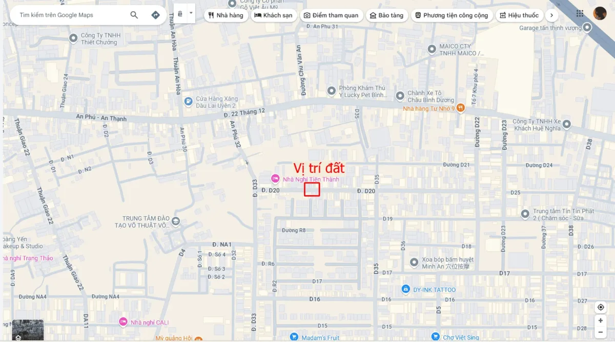Bán khách sạn 1T5L 10x18m hoàn công, đường D20 KDC Việt Sing, thu 110tr/th