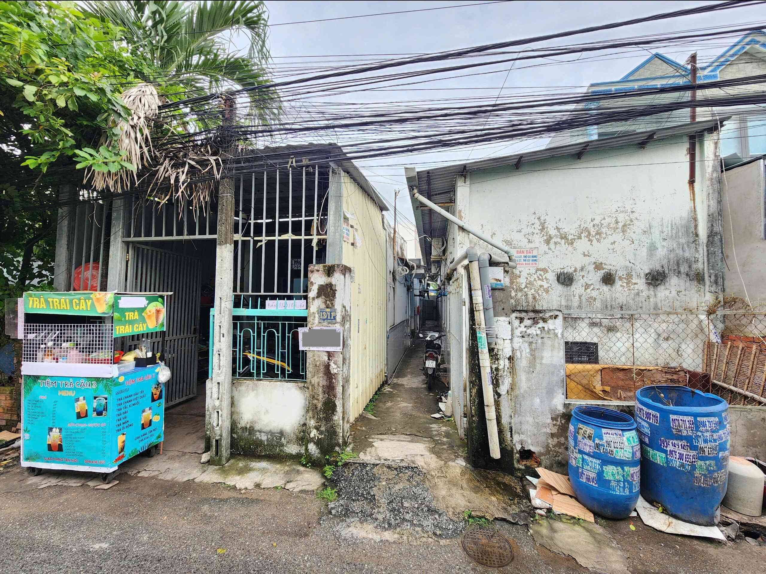 Bán nhà cấp 4 và dãy trọ 9x26.4m, mặt tiền Lái Thiêu 16 p.Lái Thiêu, thu 17tr/th