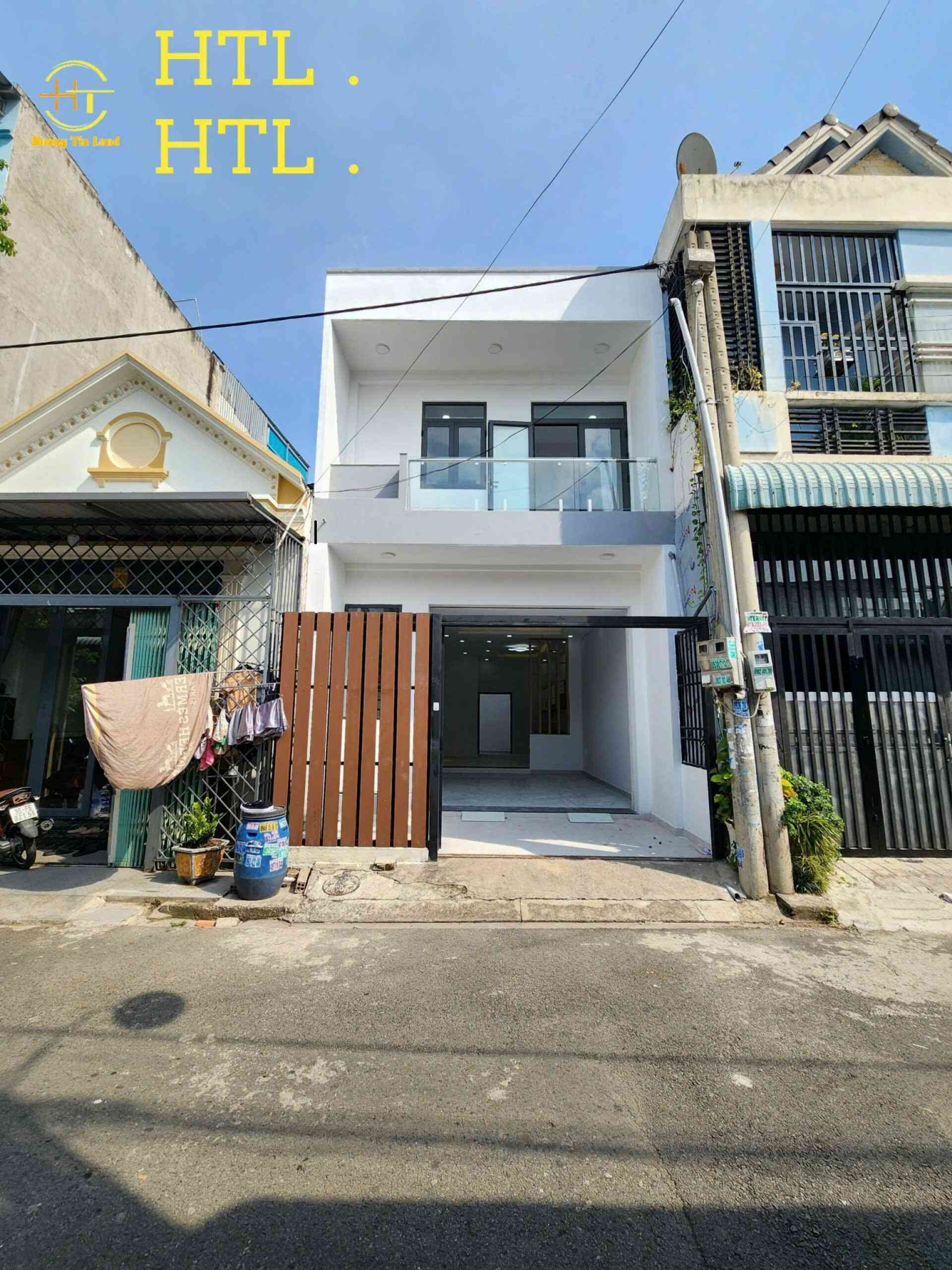 Bán nhà mới 1T1L 5x14.7m, hẻm Nguyễn Du p. Bình Hòa gần VSIP1