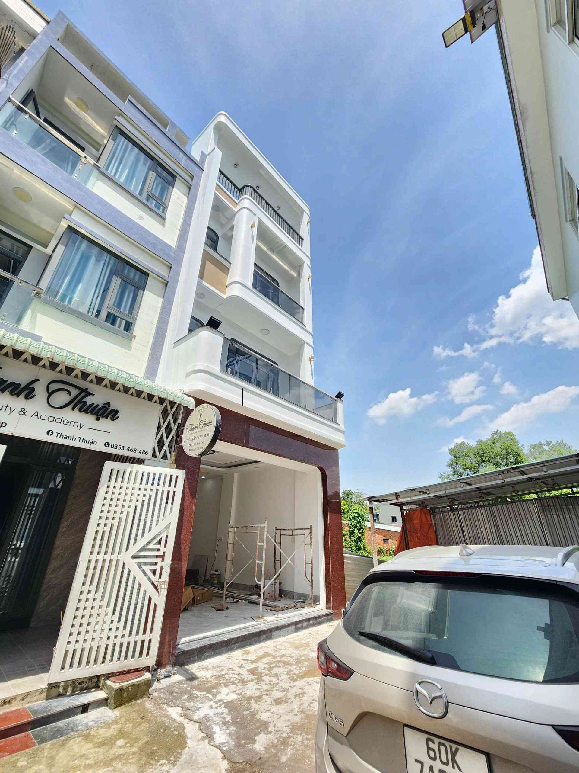 Bán nhà mới 1T2L 5x18m hoàn công, hẻm Nguyễn Thị Tồn p. Hóa An