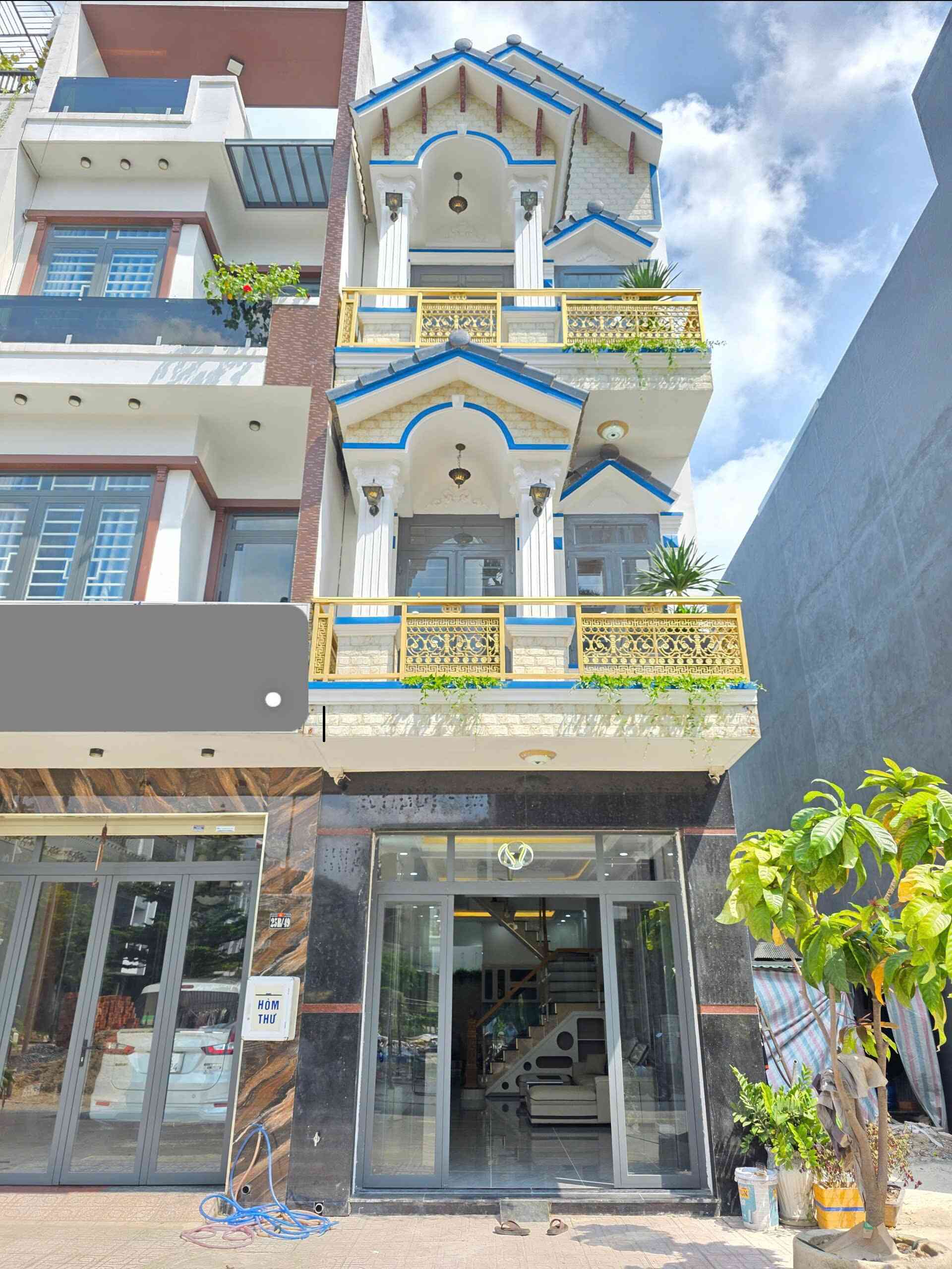 Bán nhà 1T2L 4x16.6m hoàn công, đường N1 KDC Phú Hồng Đạt, full nội thất