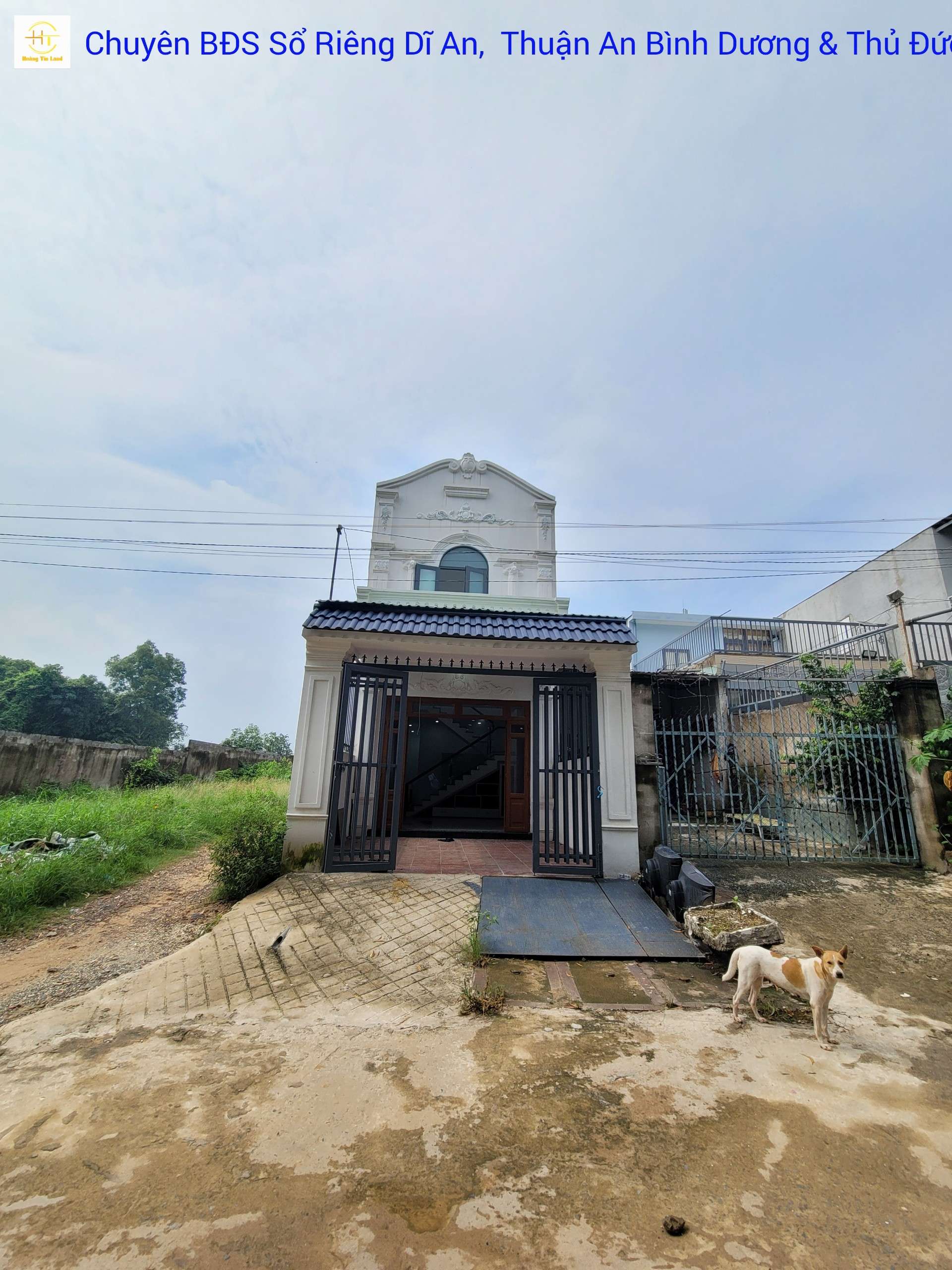 Bán nhà mới 1T1L 4.5x20m, mặt tiền Ống Nước Thô gần chợ Phú An