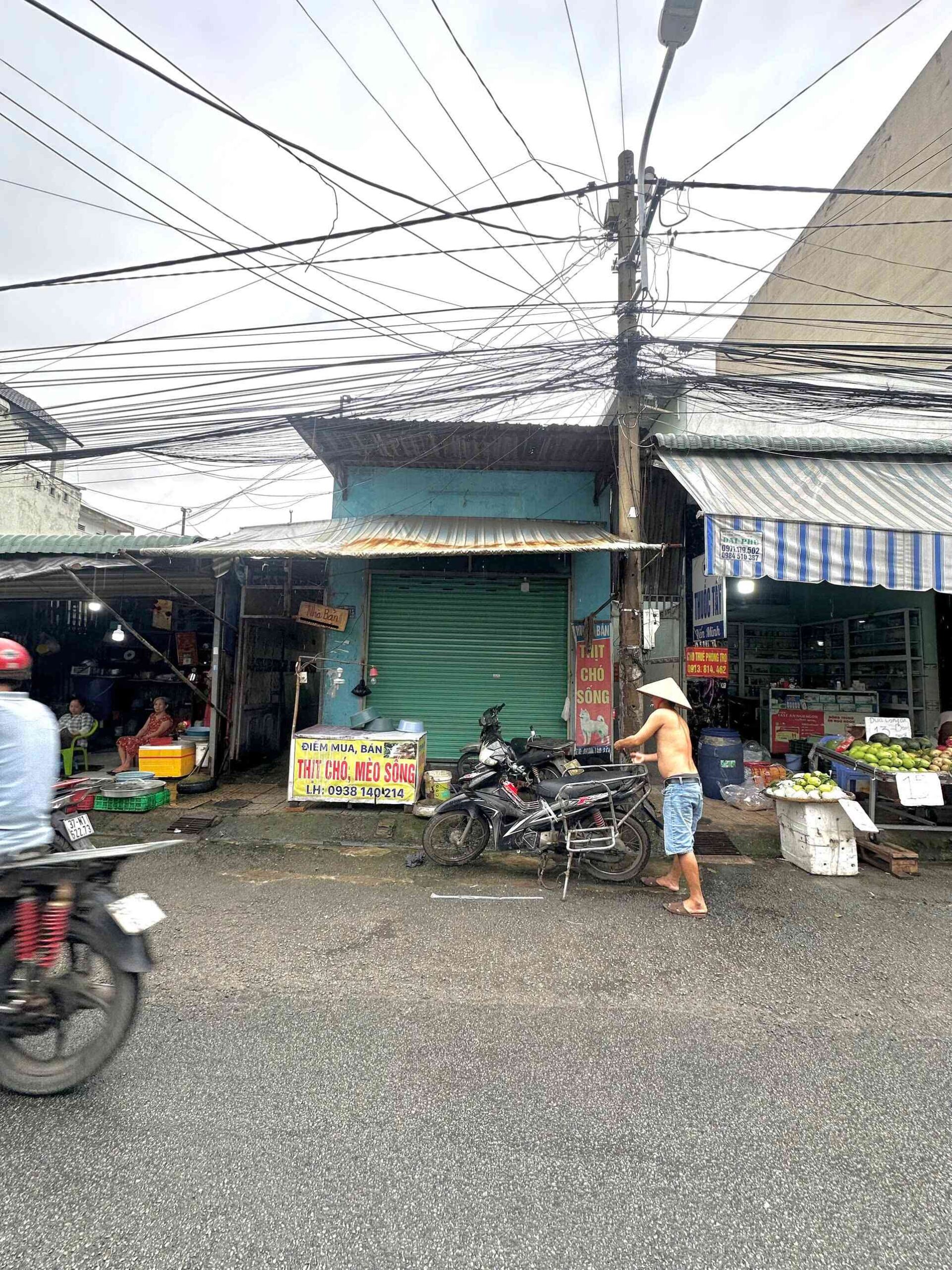 Bán dãy trọ 1T1L 5x30m, mặt tiền chợ 434, p. Bình Hòa, thu 30tr/th