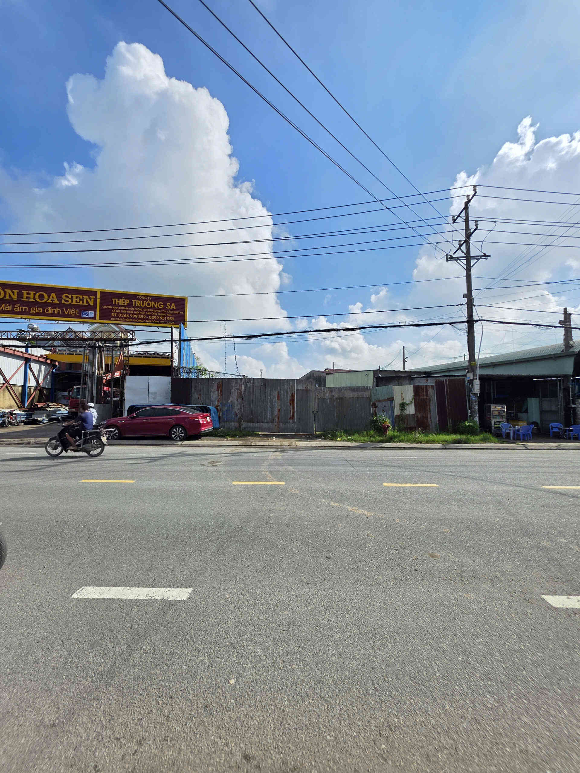 Bán đất 10x63m, mặt tiền Lê Hồng Phong p. Tân Bình