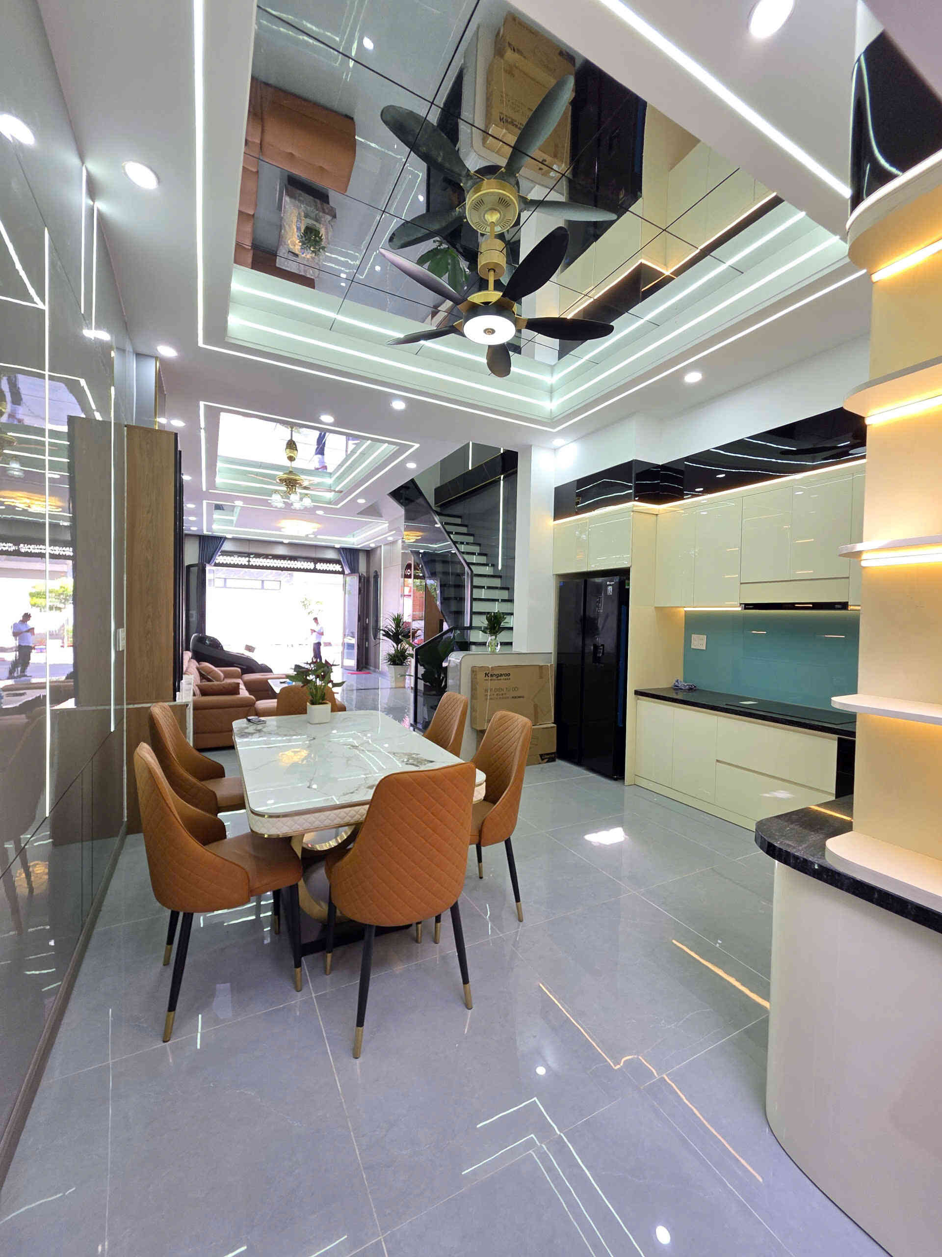 Bán nhà mới 1T2L 4.5x15m hoàn công, đường D1 KDC Lê Phong Bình Chuẩn 2 p. Bình Chuẩn