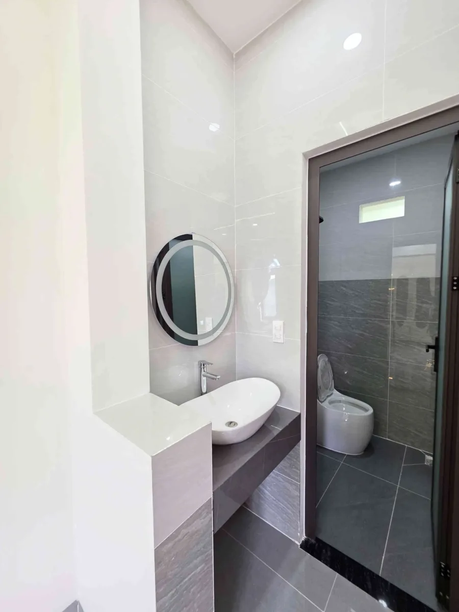 Bán nhà mới 1T2L 4.5x15m hoàn công, đường D1 KDC Lê Phong Bình Chuẩn 2 p. Bình Chuẩn