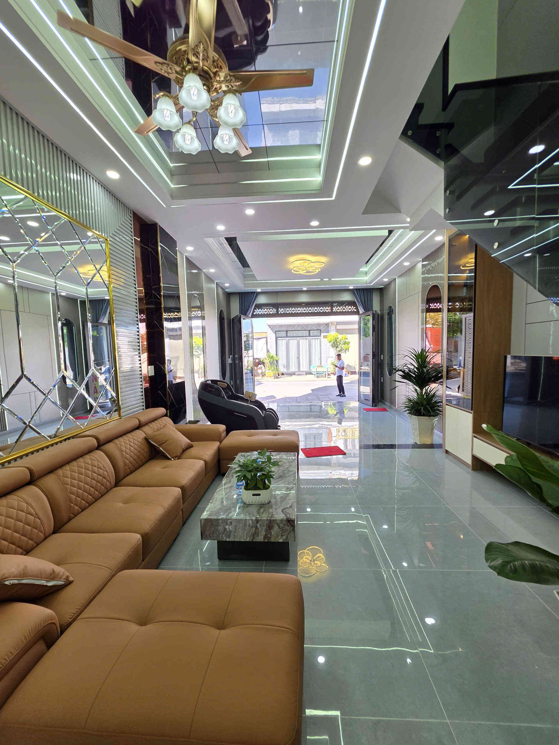 Bán nhà mới 1T2L 4.5x15m hoàn công, đường D1 KDC Lê Phong Bình Chuẩn 2 p. Bình Chuẩn