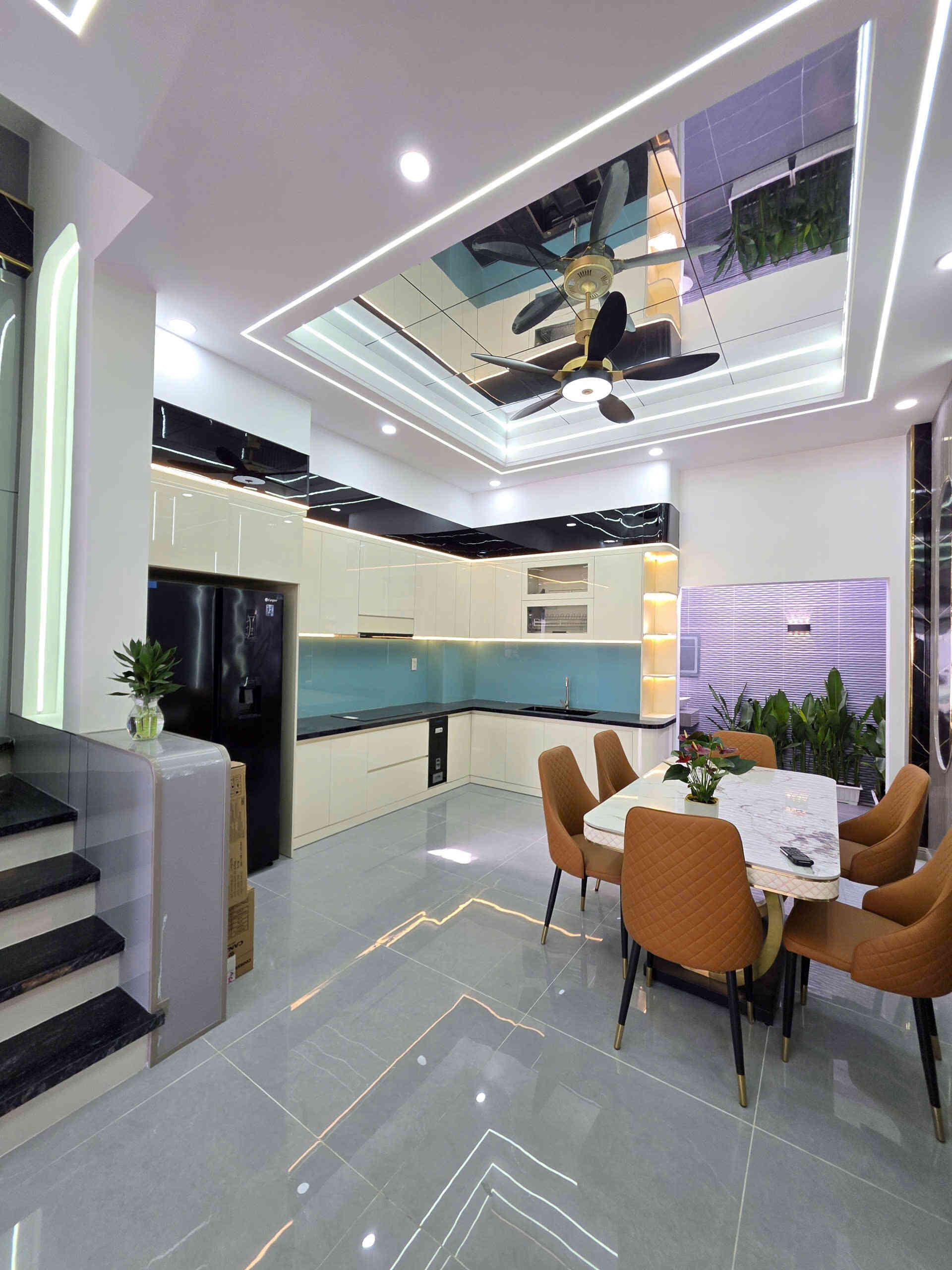 Bán nhà mới 1T2L 4.5x15m hoàn công, đường D1 KDC Lê Phong Bình Chuẩn 2 p. Bình Chuẩn