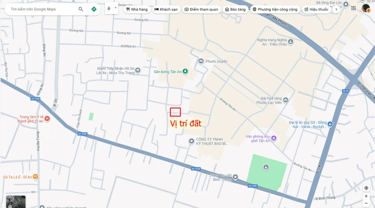 Bán nhà cấp 4 (4.2x11m), hẻm Tân An, p. Tân Đông Hiệp, thổ cư 100%