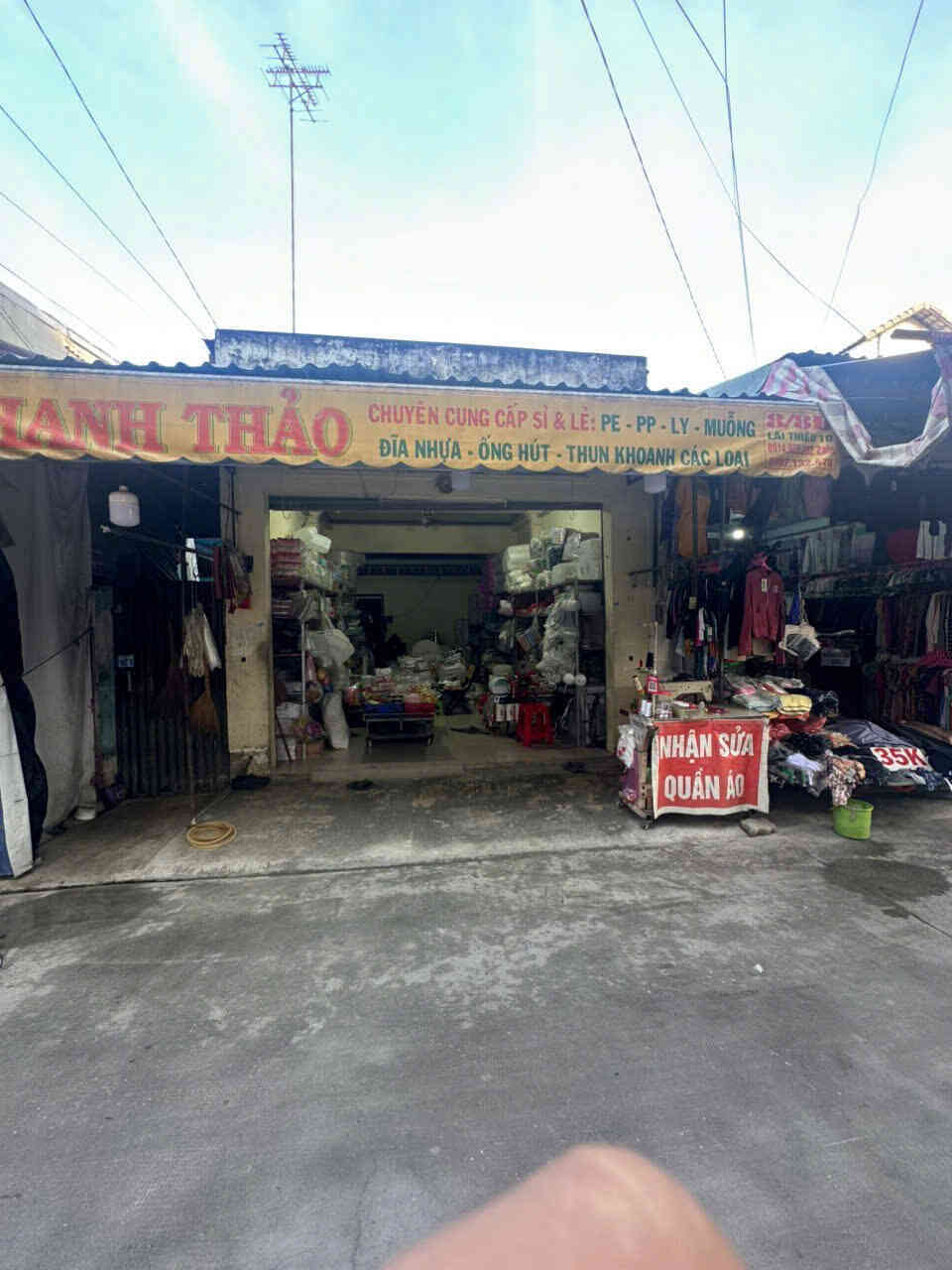 Bán dãy trọ 5x28.5m, mặt tiền chợ Bình Hòa, đường Lái Thiêu 10 p. Lái Thiêu, thu 6tr/th