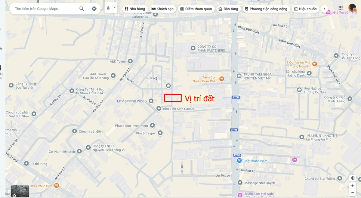 Bán nhà 1T2L 5x16m hoàn công, mặt tiền đường An Phú 21 KDC An Phú 1 p. An Phú gần chợ Đông Đô
