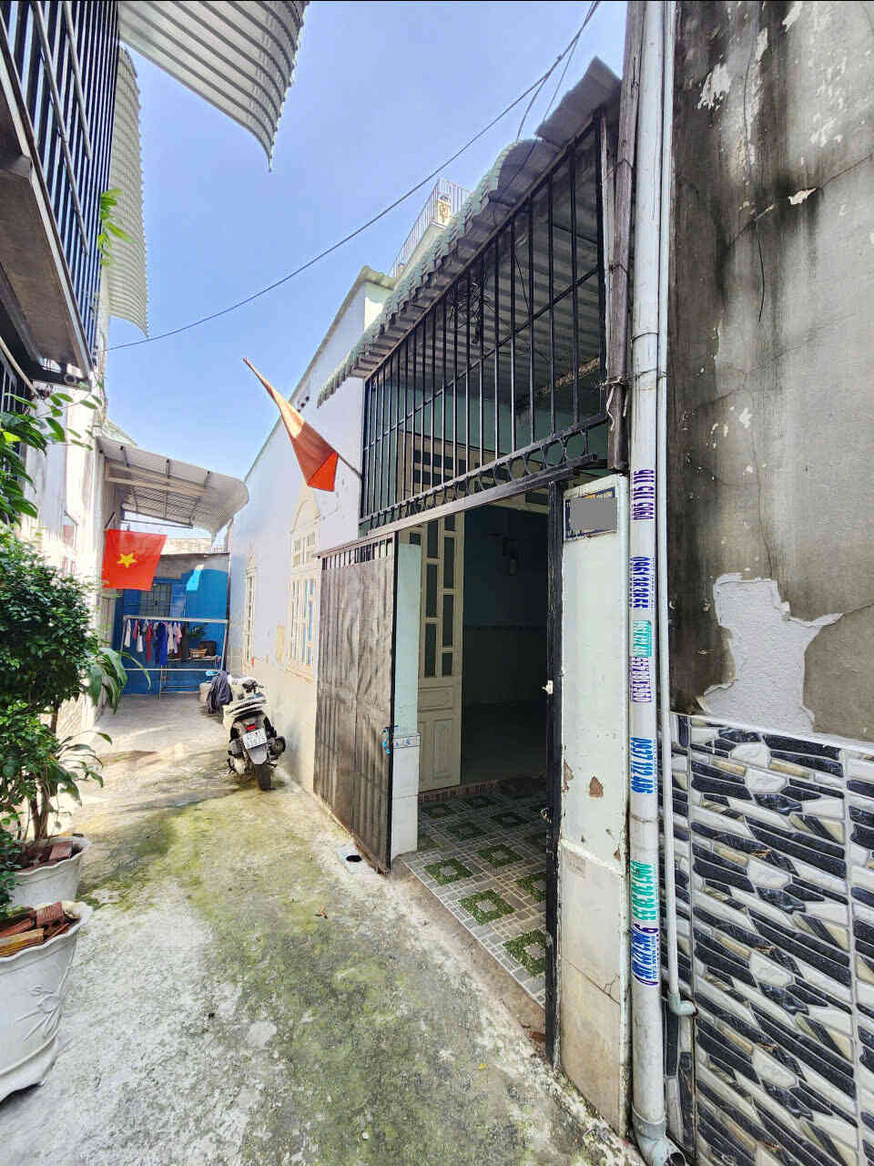 Bán nhà cấp 4 (6x10m), hẻm Huỳnh Thị Tươi p. Tân Bình, thổ cư 100%