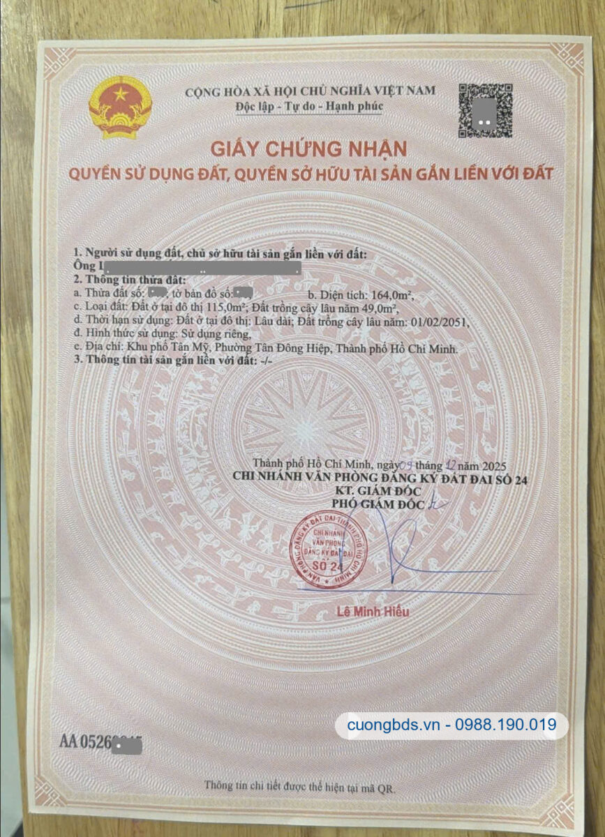 Bán nhà 1T1L 5.1x32m, mặt tiền Liên Huyện gần chợ Phú An (Sầm uất)