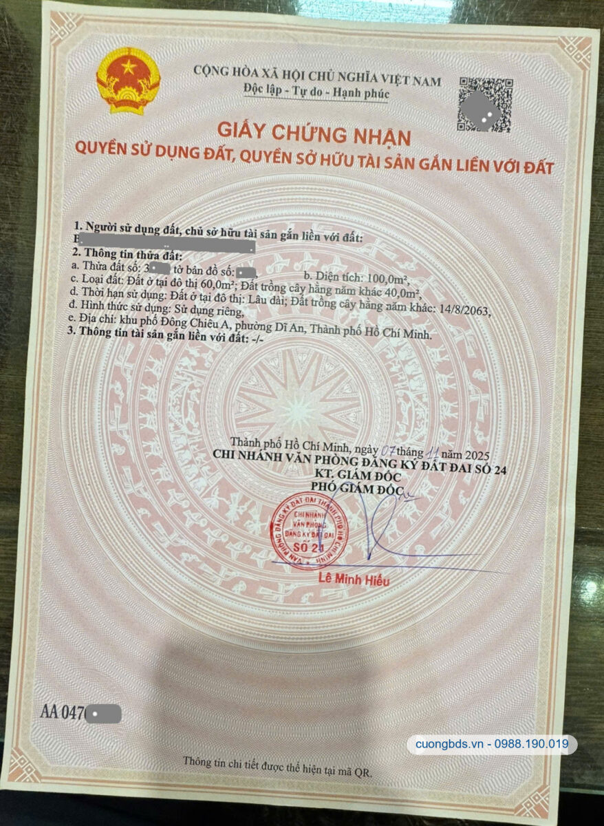 Bán nhà 1T1L 4.9x21m, hẻm Đoàn Thị Kia gần chợ Tân Long