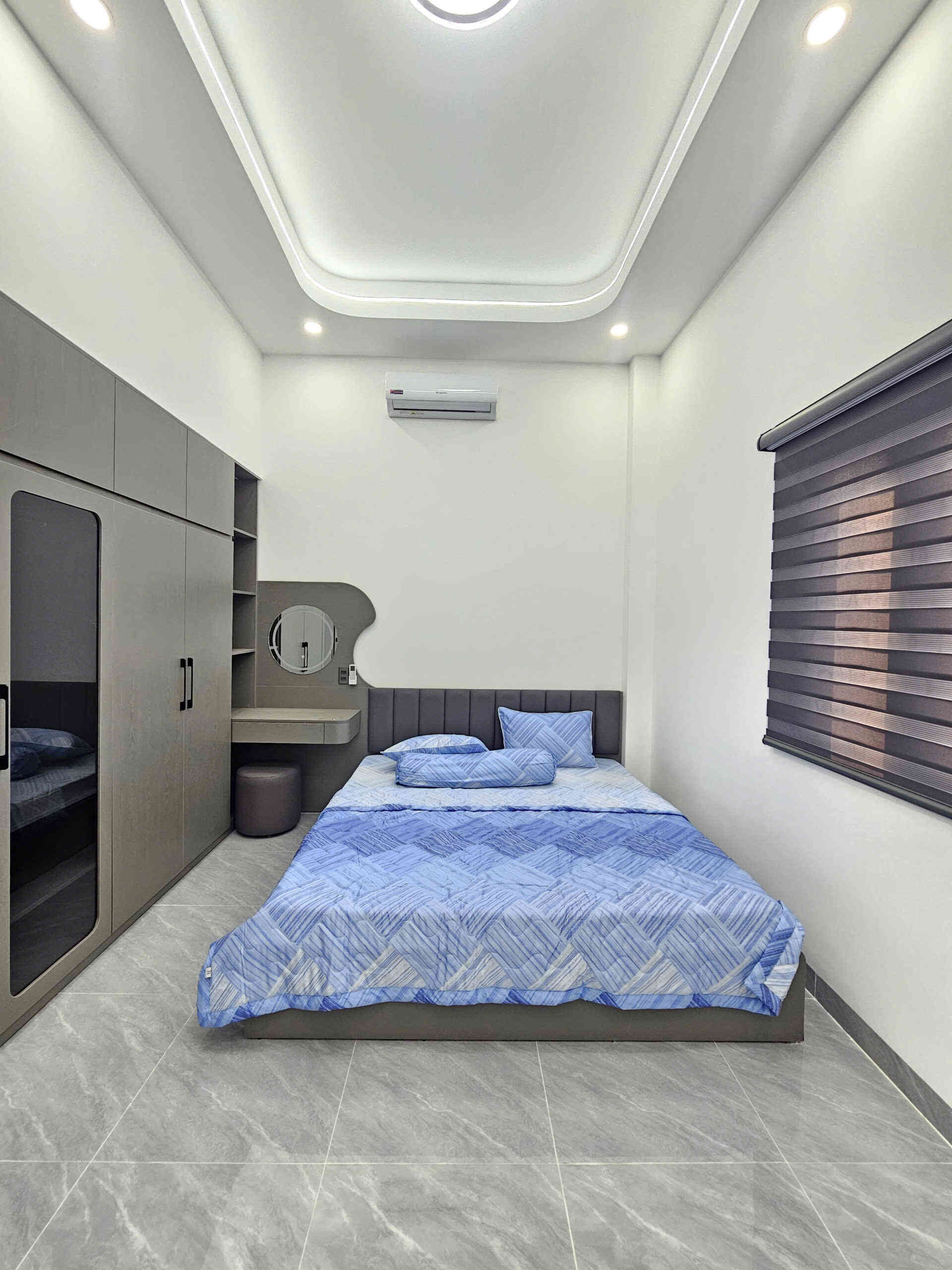 Bán nhà mới 1T2L 4.5x15m hoàn công, đường N1 KDC Lê Phong An Phú 1 p.An Phú, full nội thất