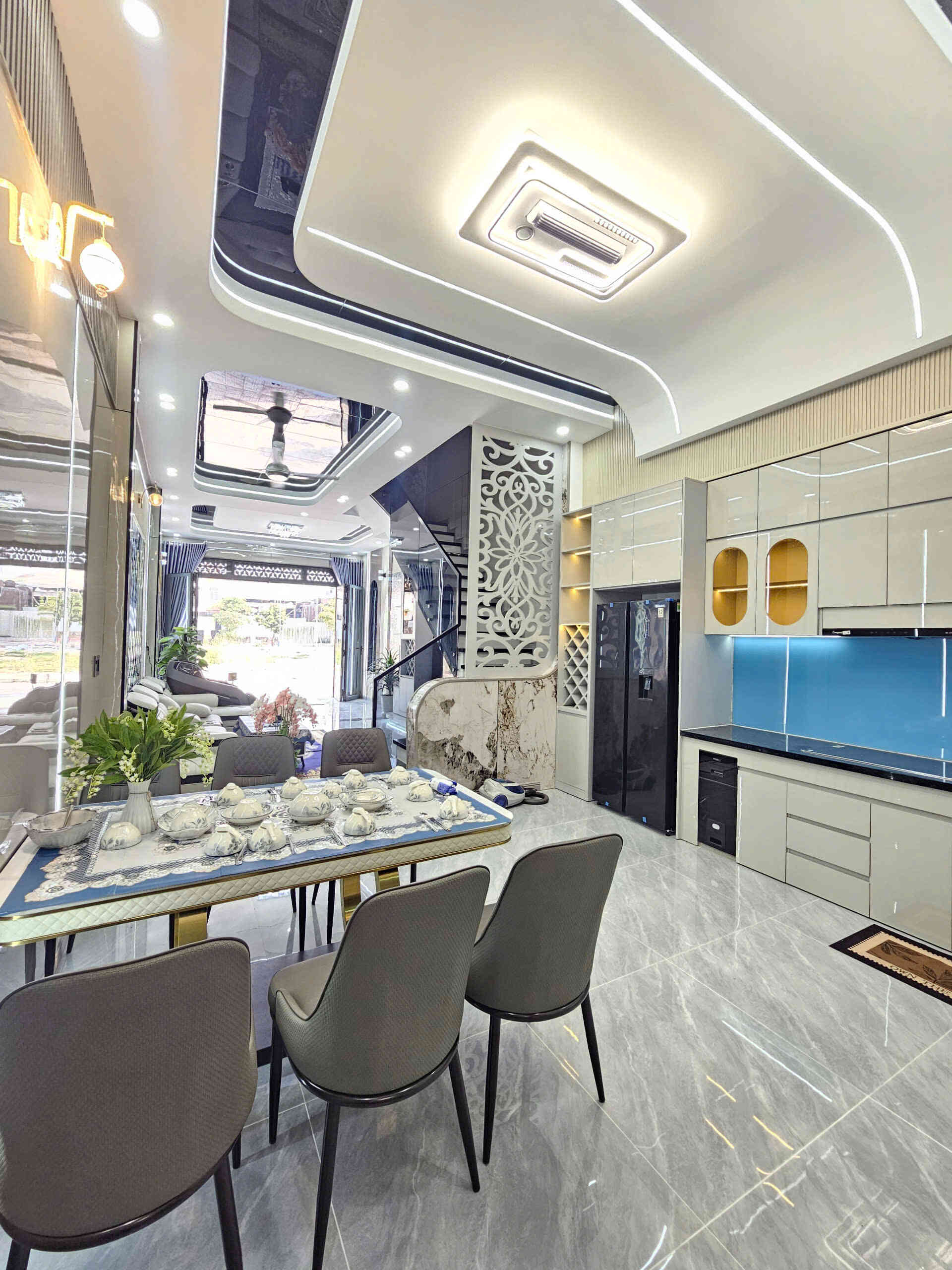 Bán nhà mới 1T2L 4.5x15m hoàn công, đường N1 KDC Lê Phong An Phú 1 p.An Phú, full nội thất