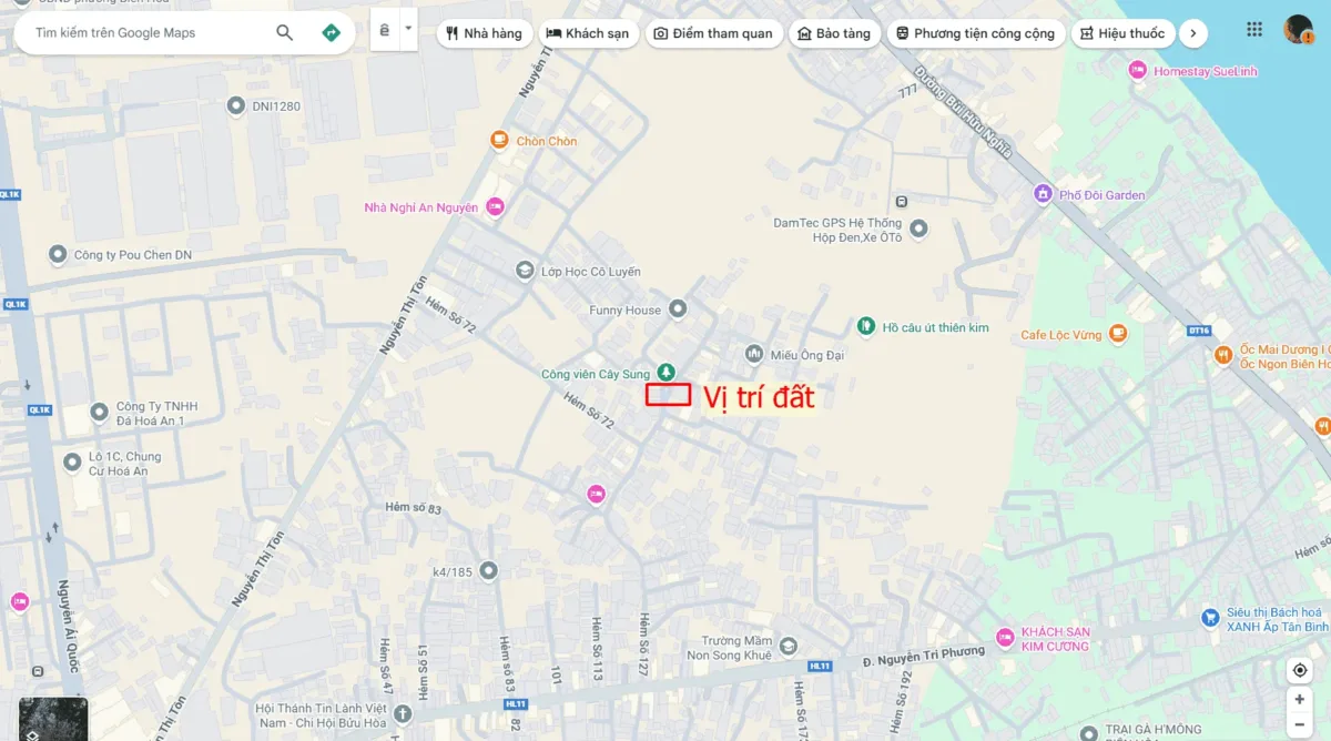 Bán nhà mới 1T2L 6×17.6m hoàn công, hẻm Nguyễn Thị Tồn p. Bửu Hòa kế bên công viên