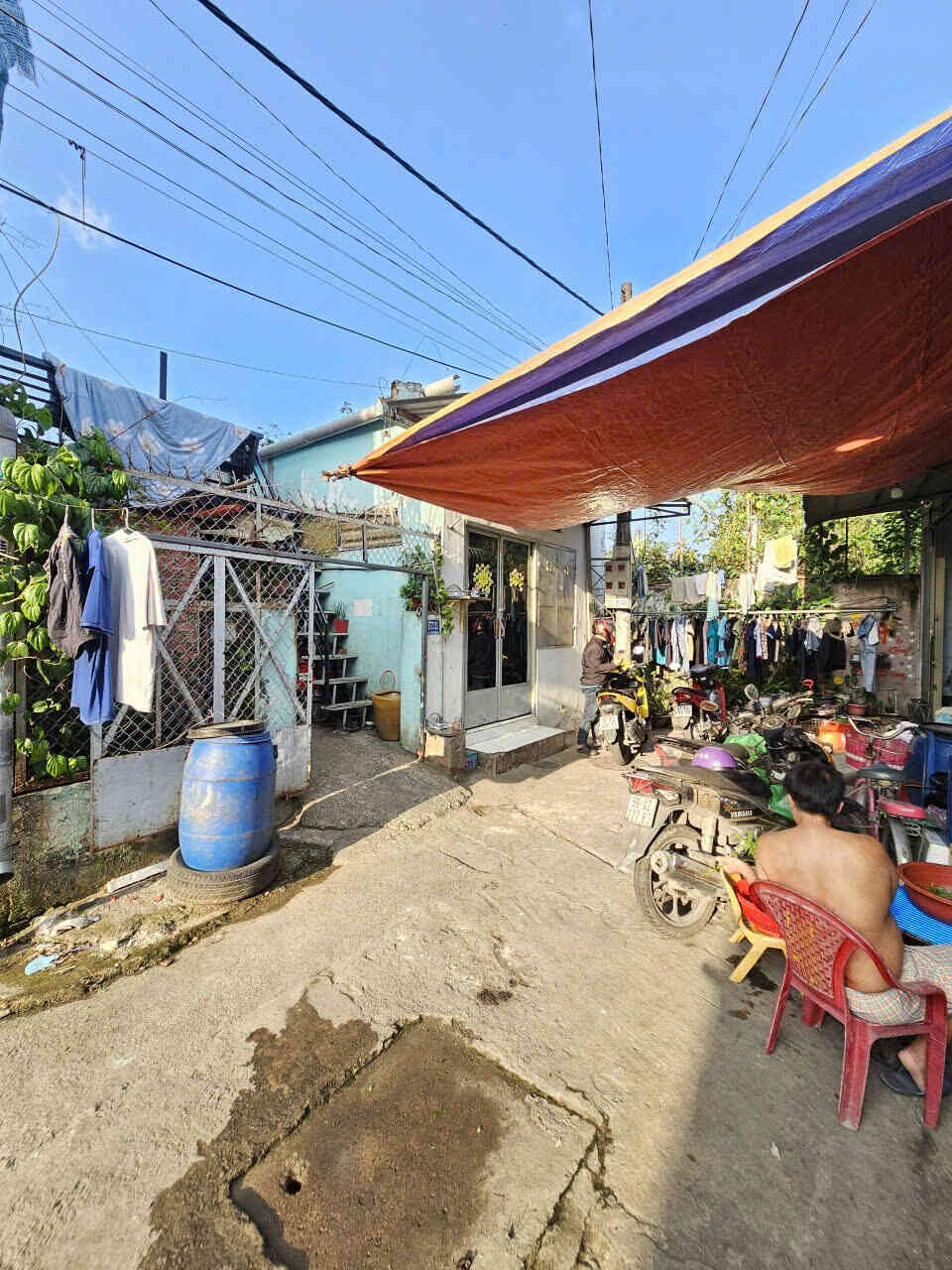 Bán nhà cấp 4+phòng trọ 7.4x22m, hẻm Nguyễn Tri Phương gần chợ Dĩ An 2, thu 6tr/th